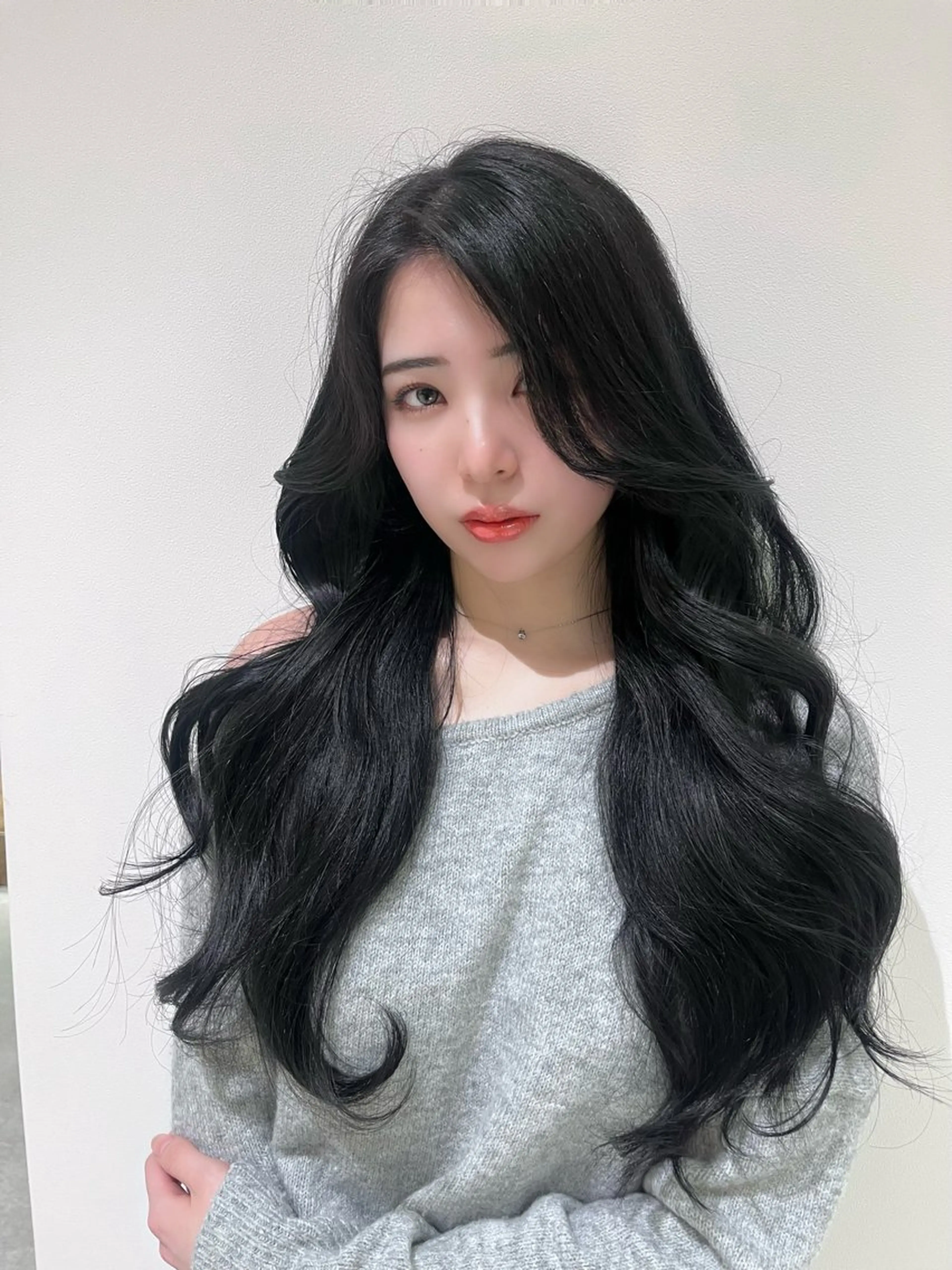 ロング カラー loulou所属・透明感カラー 💎飯塚ゆうきのヘアスタイル