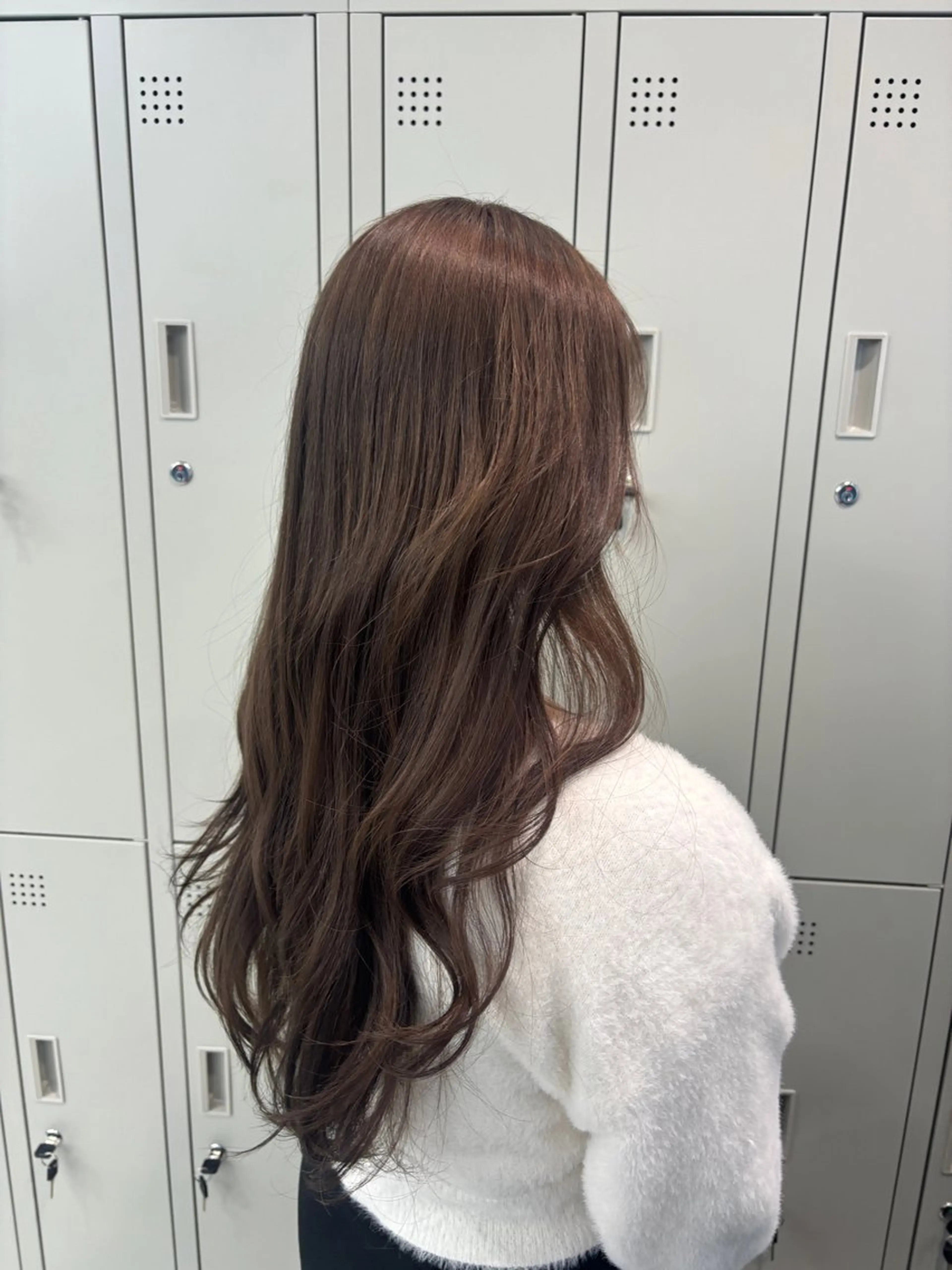 ロング カラー ミルクティー/ピンク カラー/ みう🎀のヘアスタイル