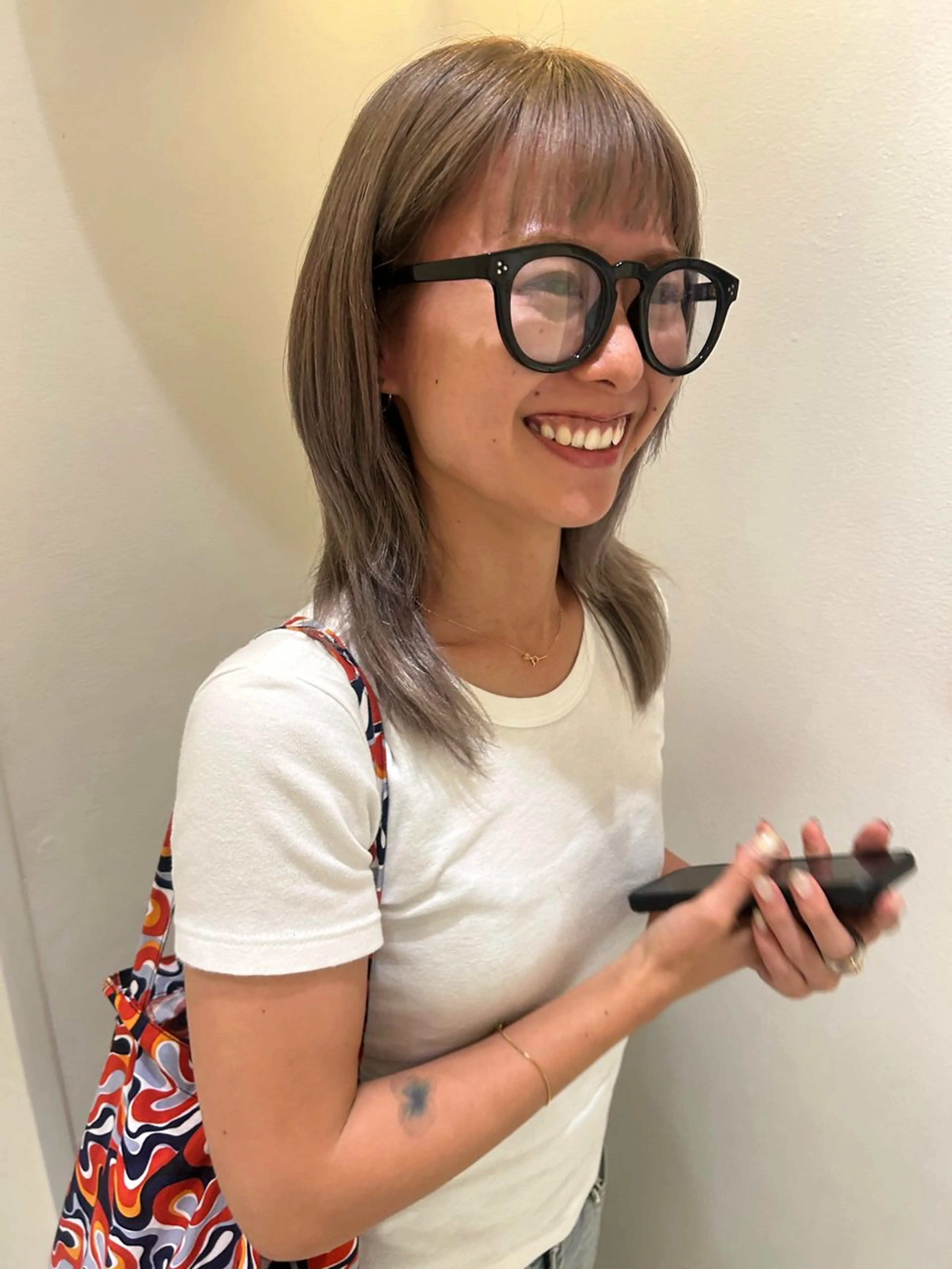 ミディアム カラー 外国人風ヘア/ 髪質改善/ayacaのヘアスタイル