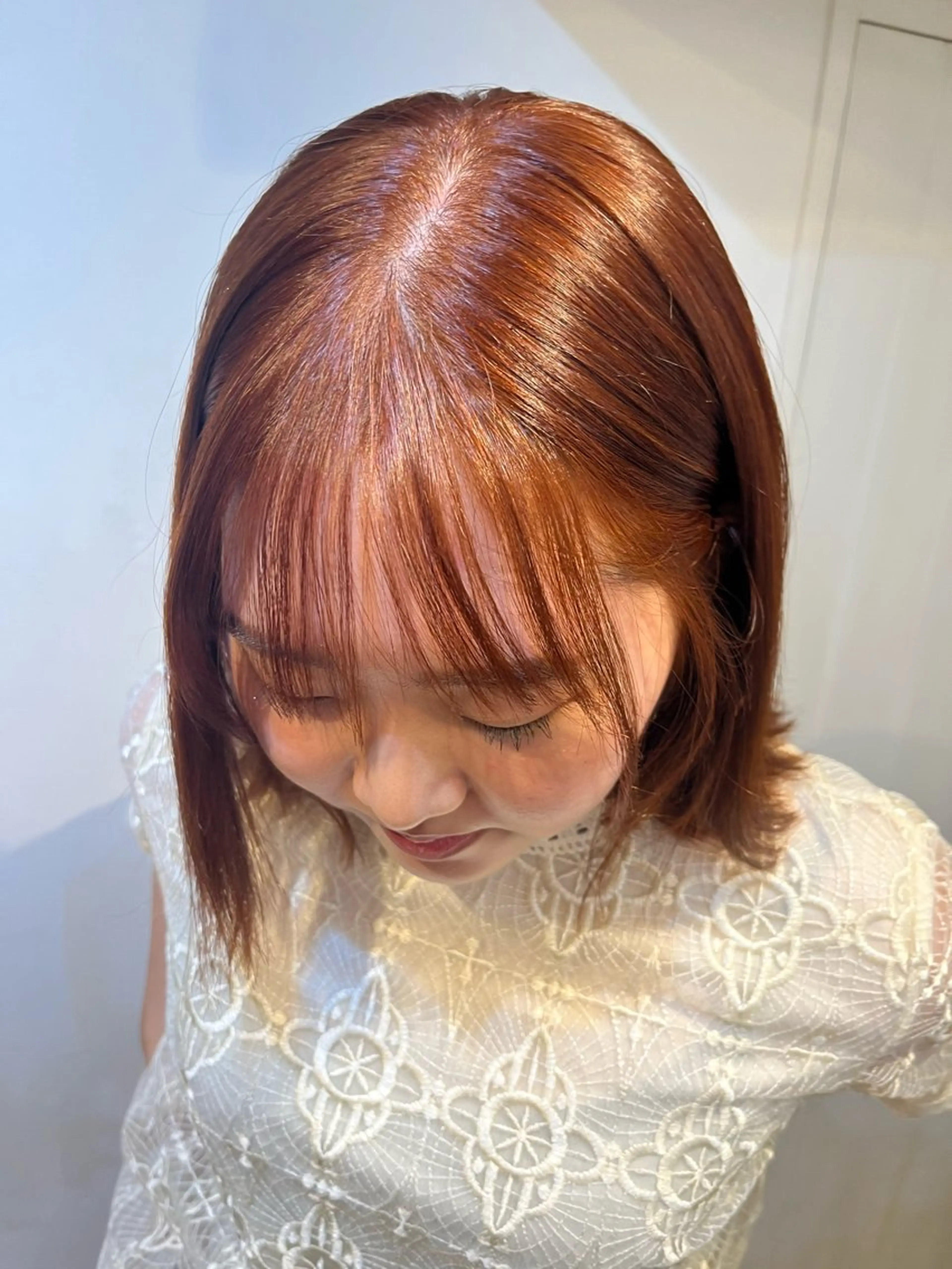 セミロング ヘアカラー 吉祥寺 unica by belle所属・utsumi uran 吉祥寺のヘアスタイル