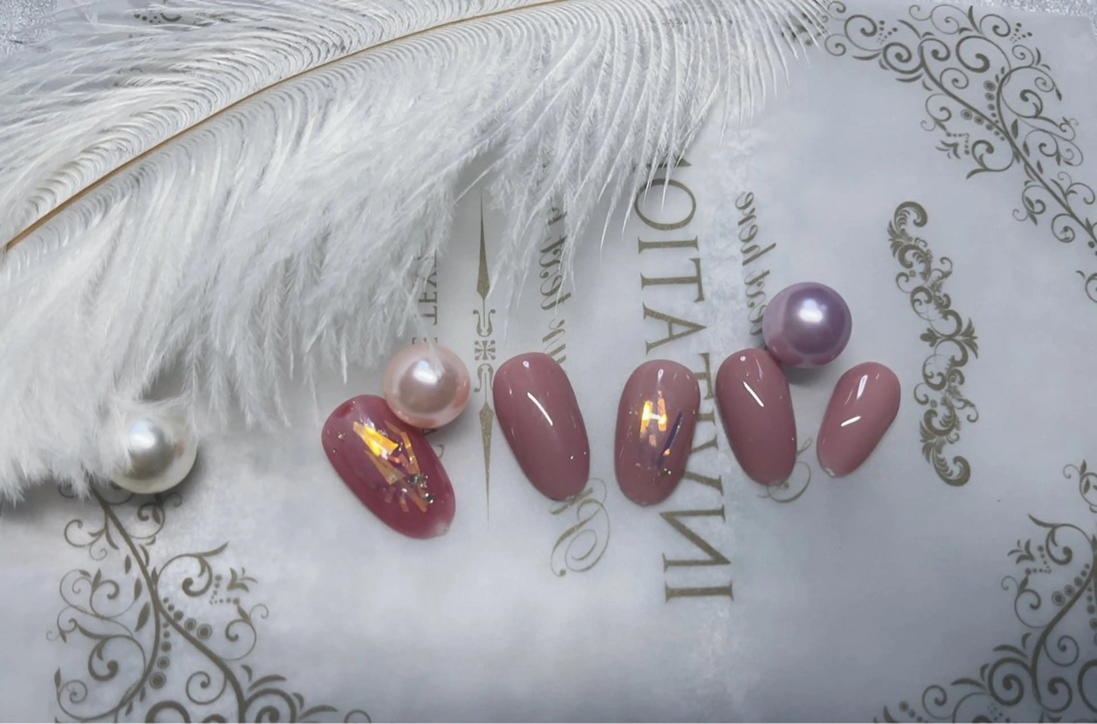 ネイル シンプルネイル Azel nail 伊野麗のネイルデザイン