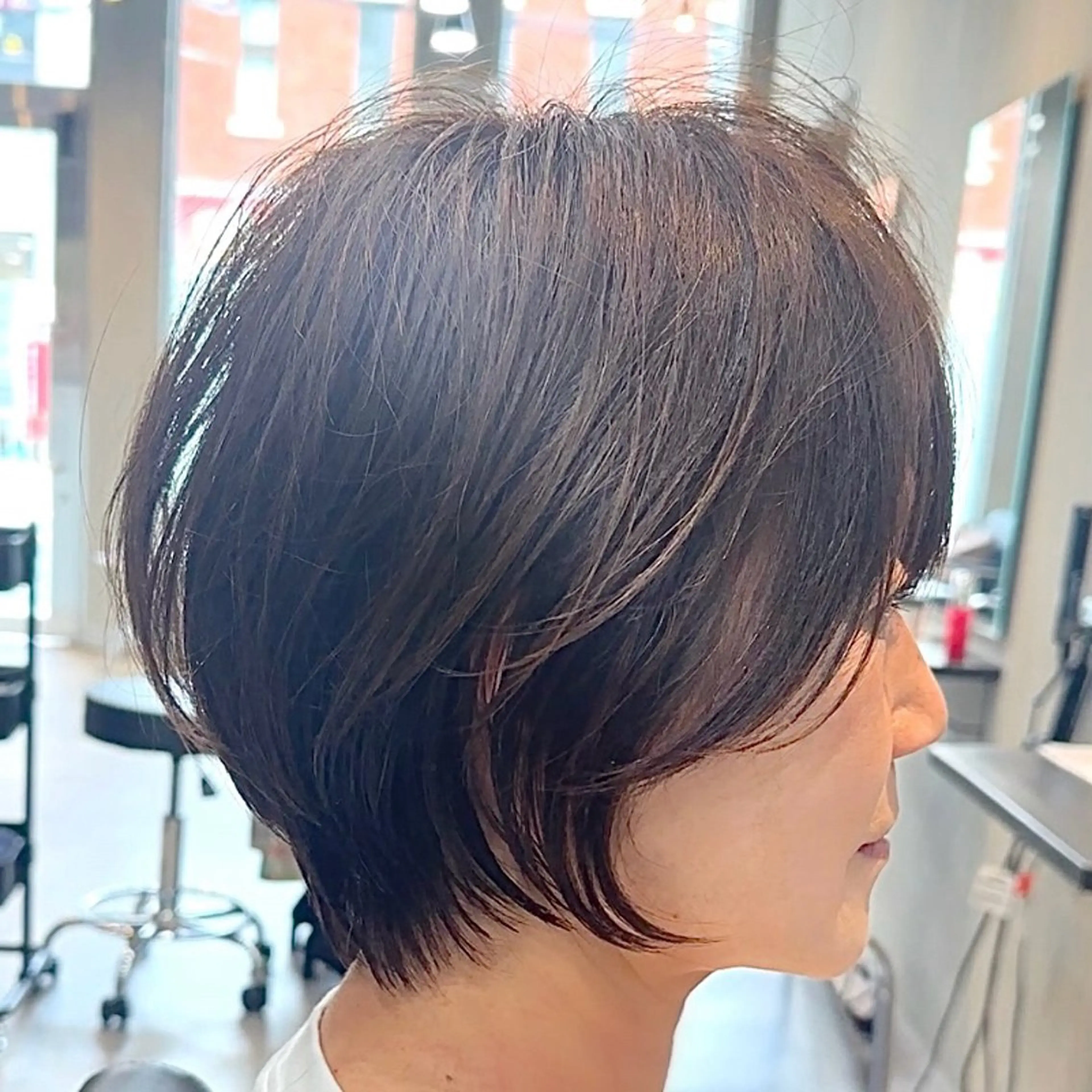 ショート 艶髪ストレート/美髪 /豊中/miyuのヘアスタイル