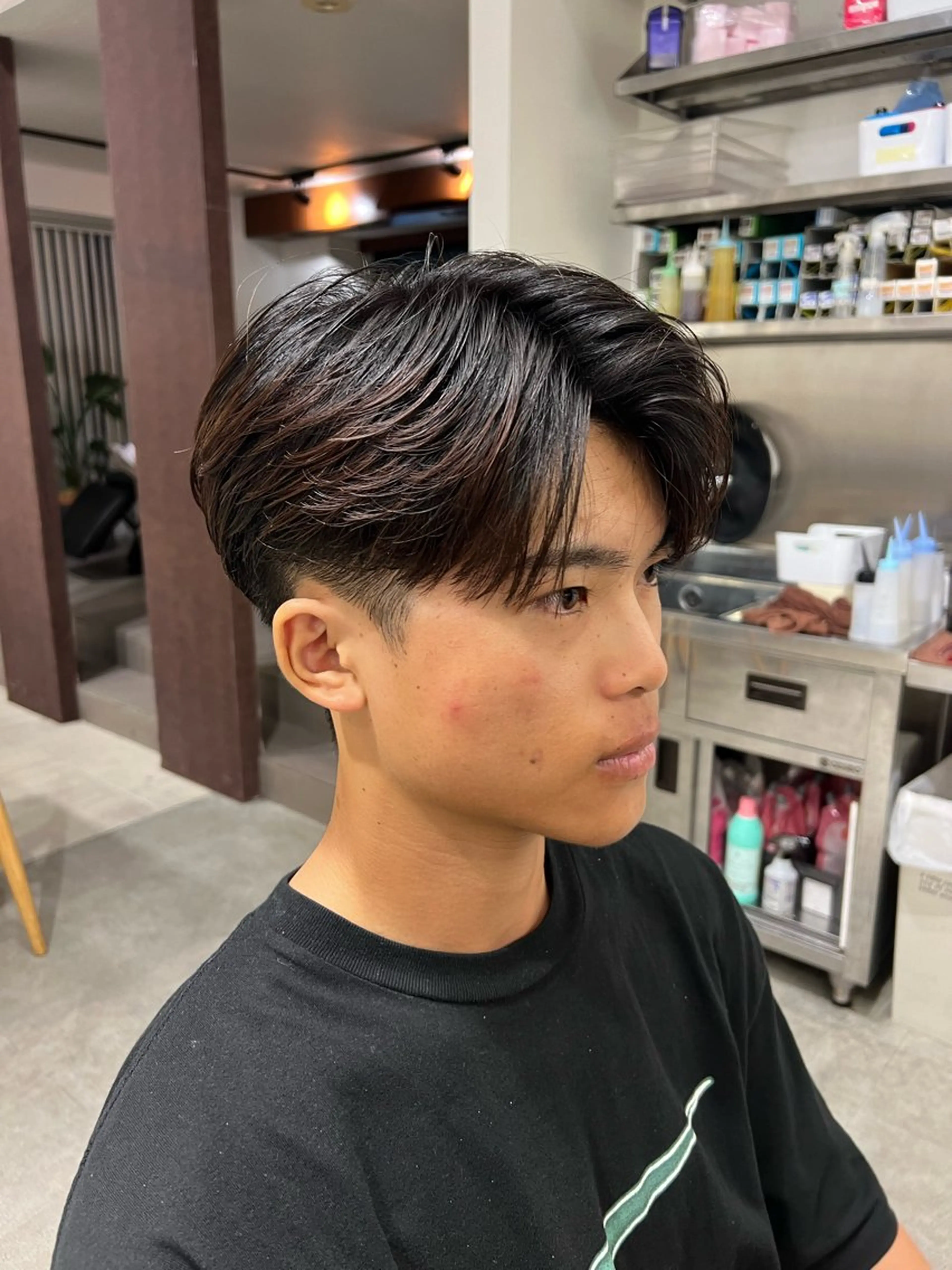 パーマ メンズ fifth神宮前 HIN★T★のヘアスタイル