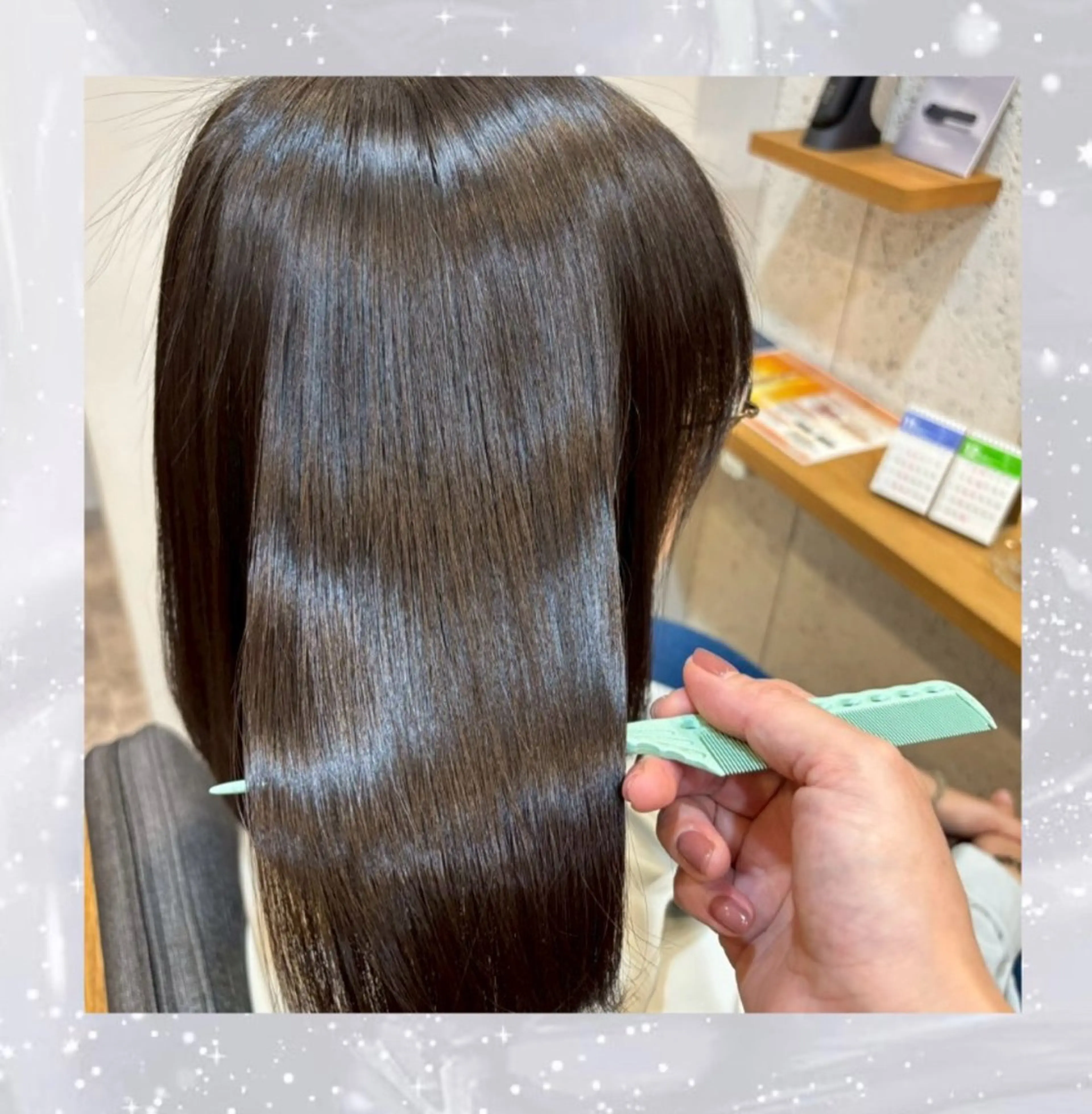 ロング トリートメント 長井 遥のヘアスタイル