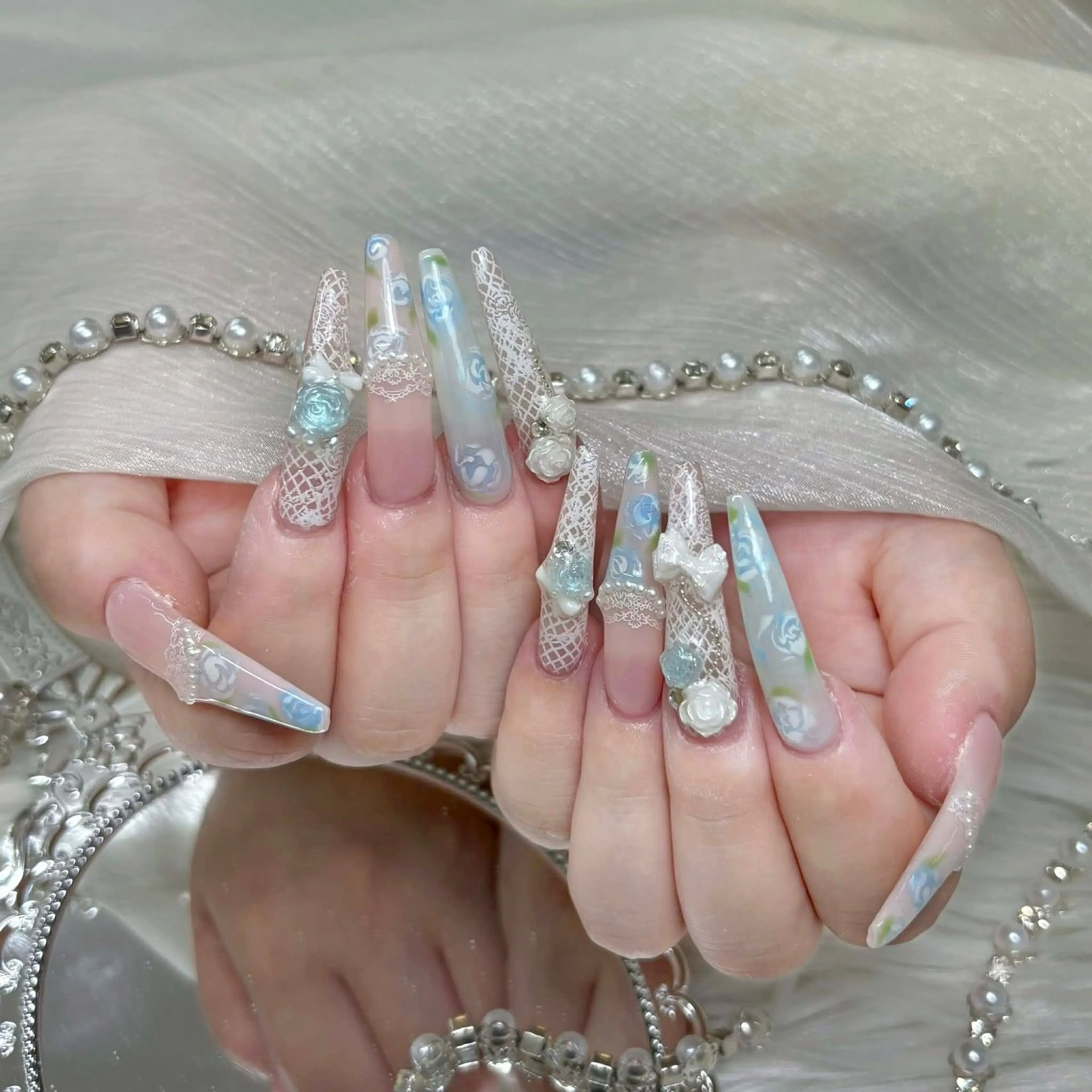 ネイル ハンドネイル ハンドケア Panda chan Novaのネイルデザイン