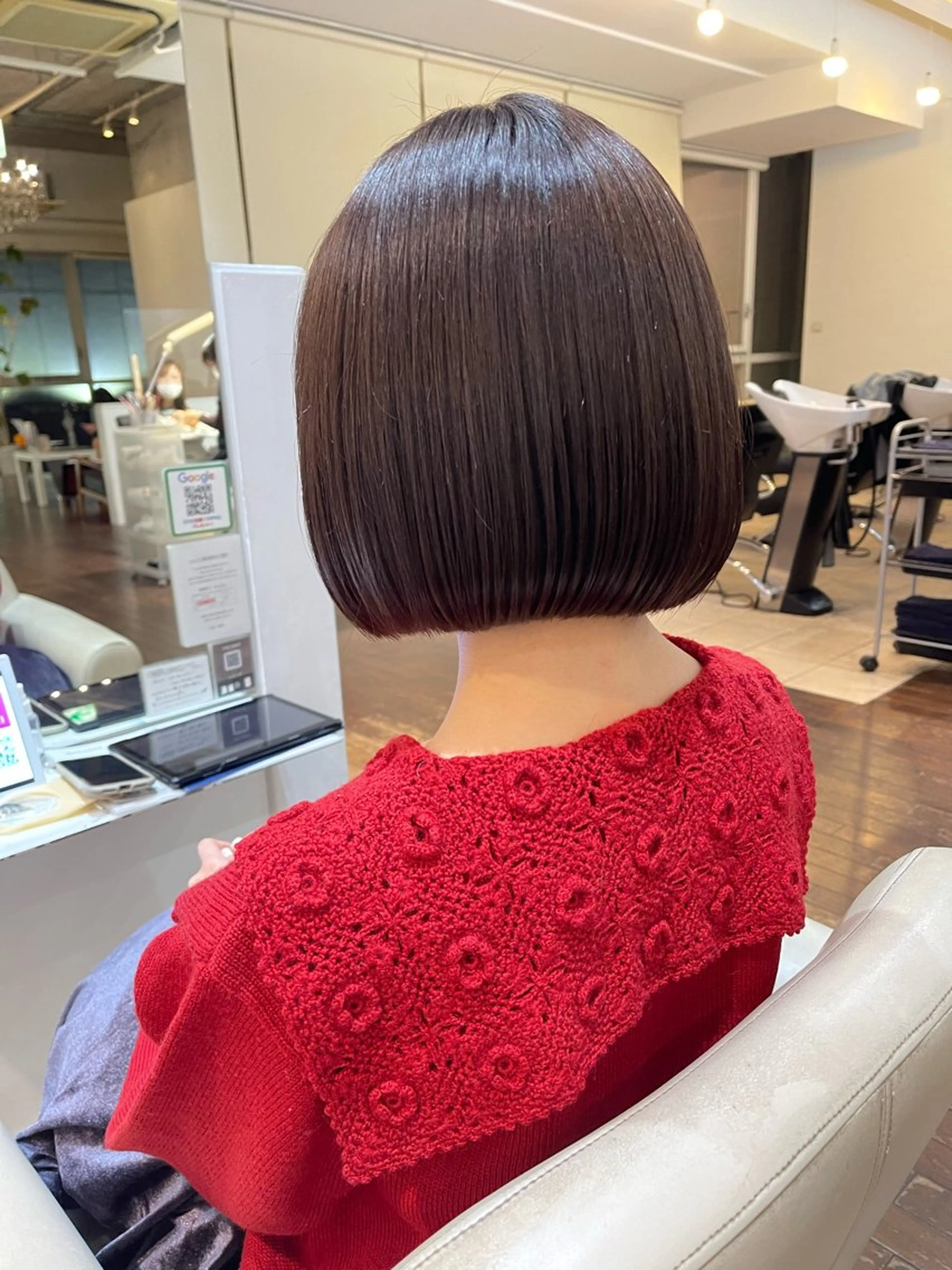 ミディアム 大阪美容室/ 梅田美容室/シモカワのヘアスタイル