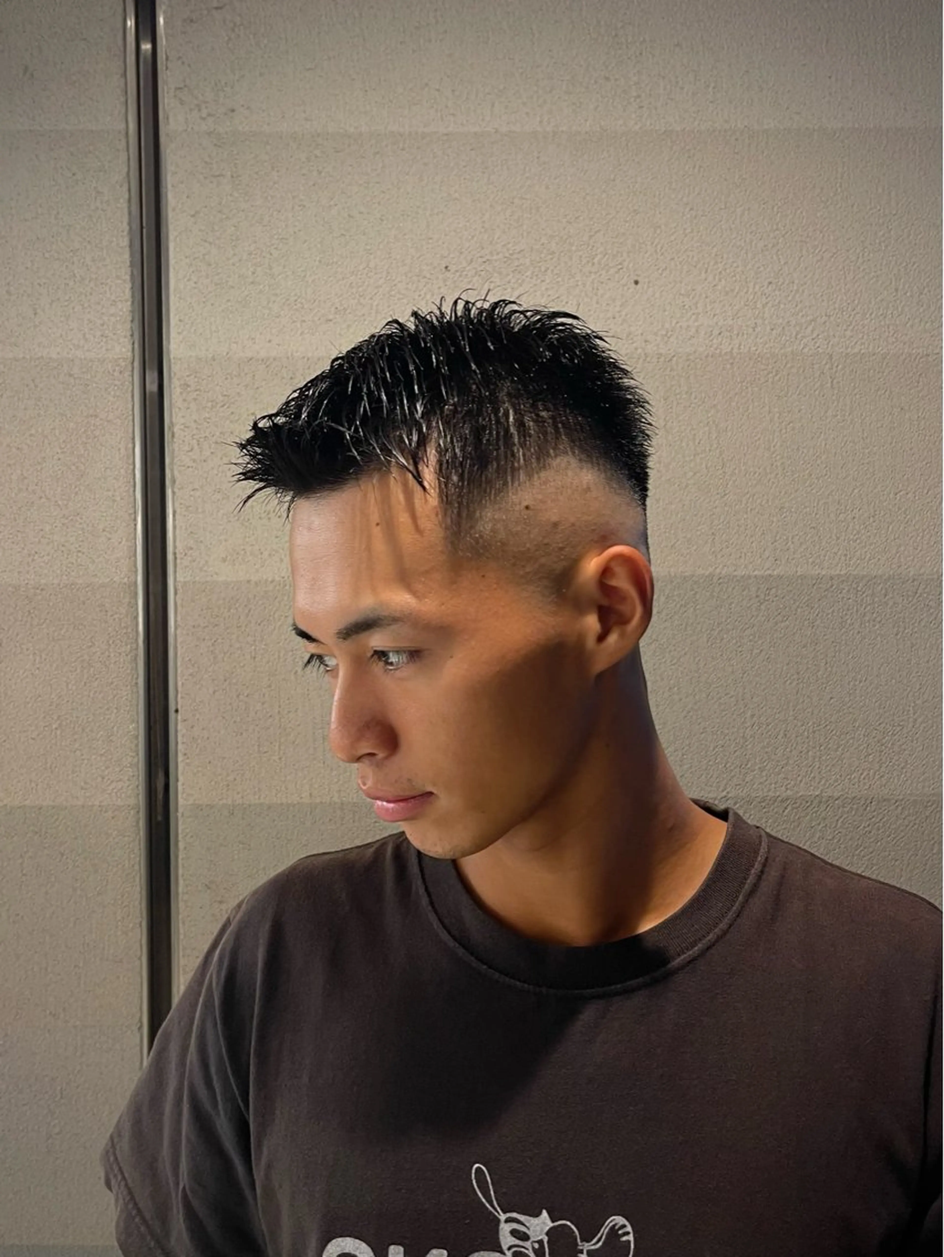 ショート カラー パーマ メンズ カット 【再現性120%】 🔥龍也リュウヤ🔥のヘアスタイル