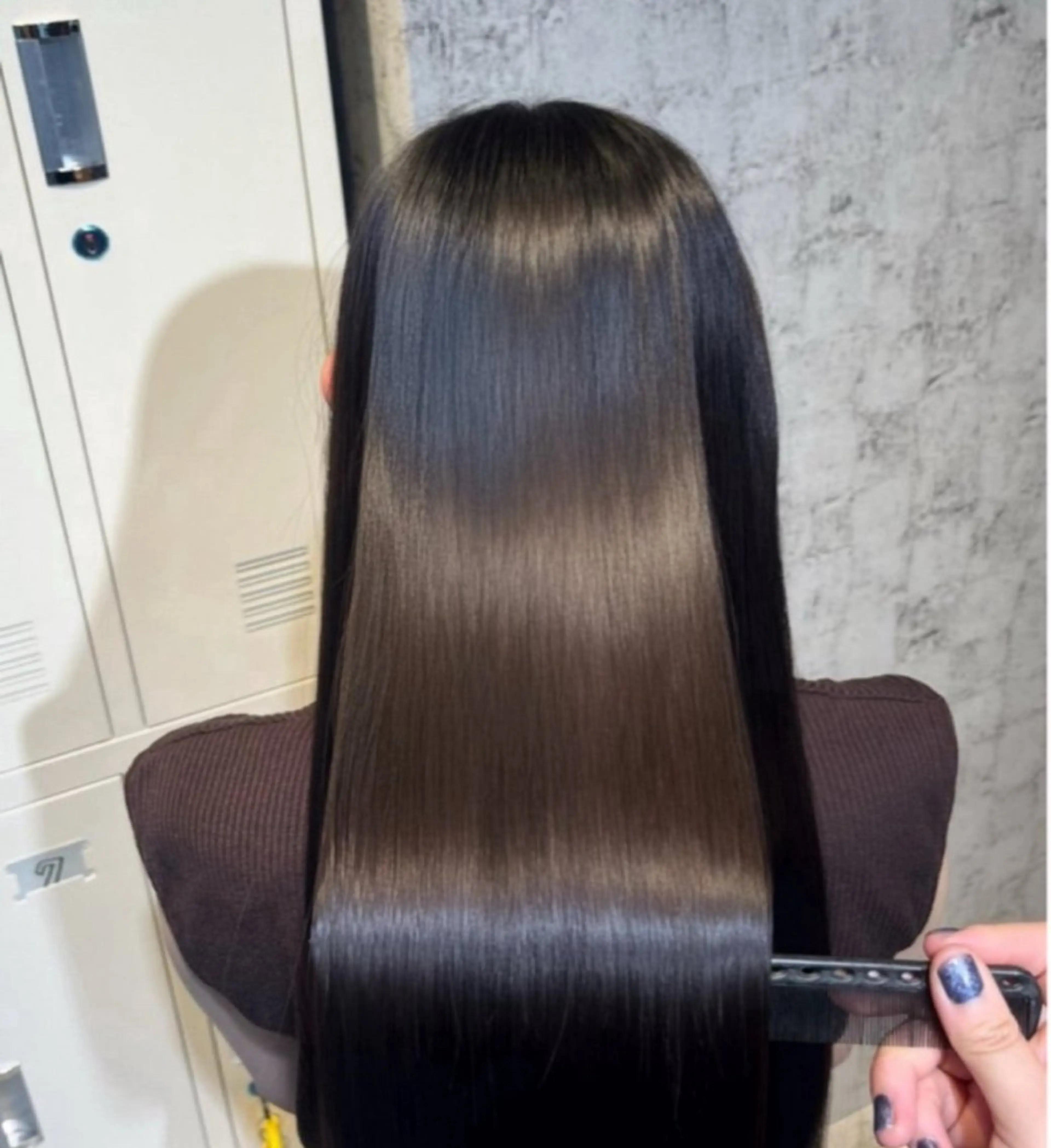 ミディアム カラー カット ヘアカラー 縮毛矯正 ✨髪質改善＆eye✨ ななみのマツエク・マツパデザイン