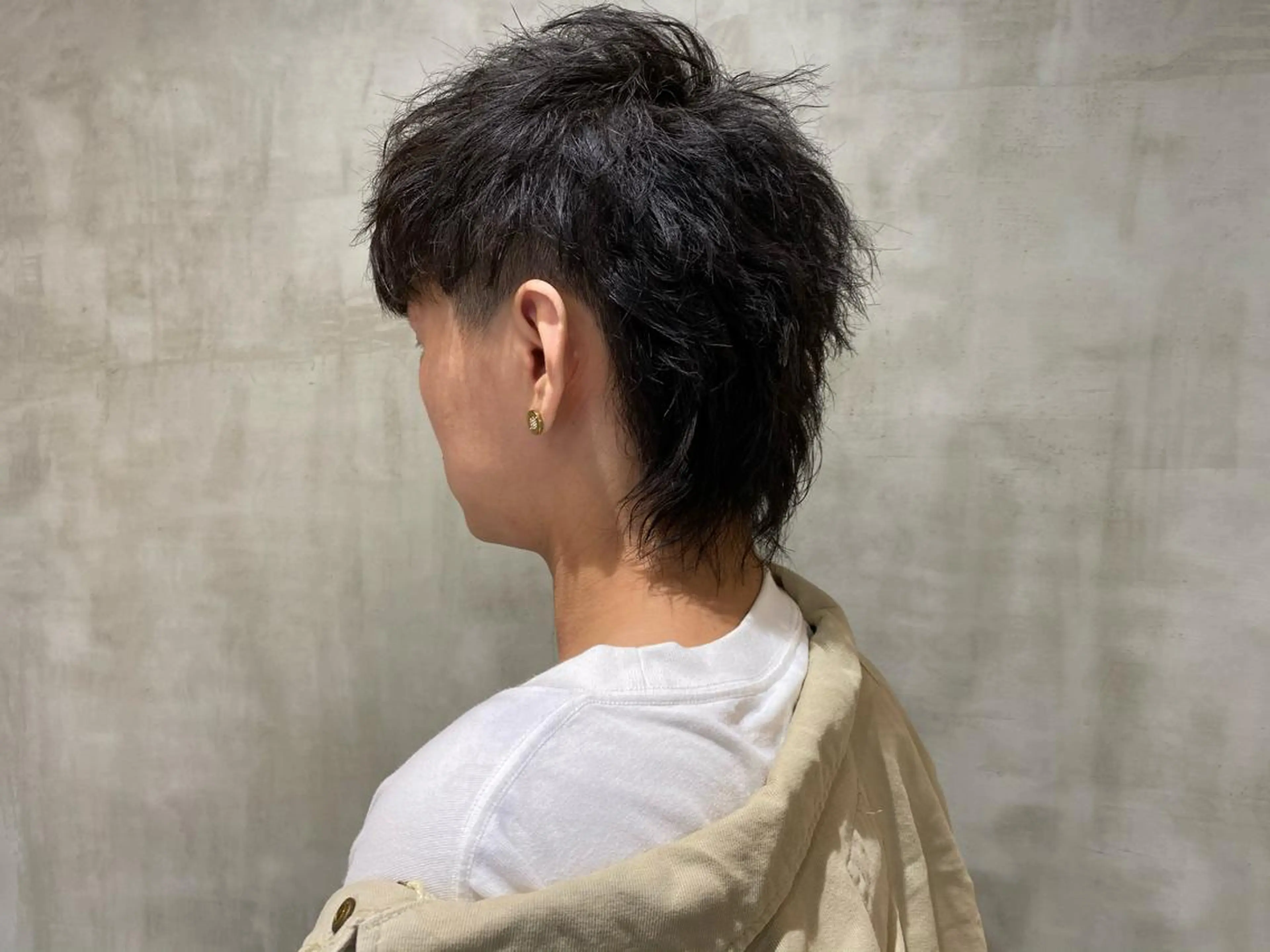 ショート パーマ メンズ カット パーマ トリートメント ill副店長 立和田純也のヘアスタイル