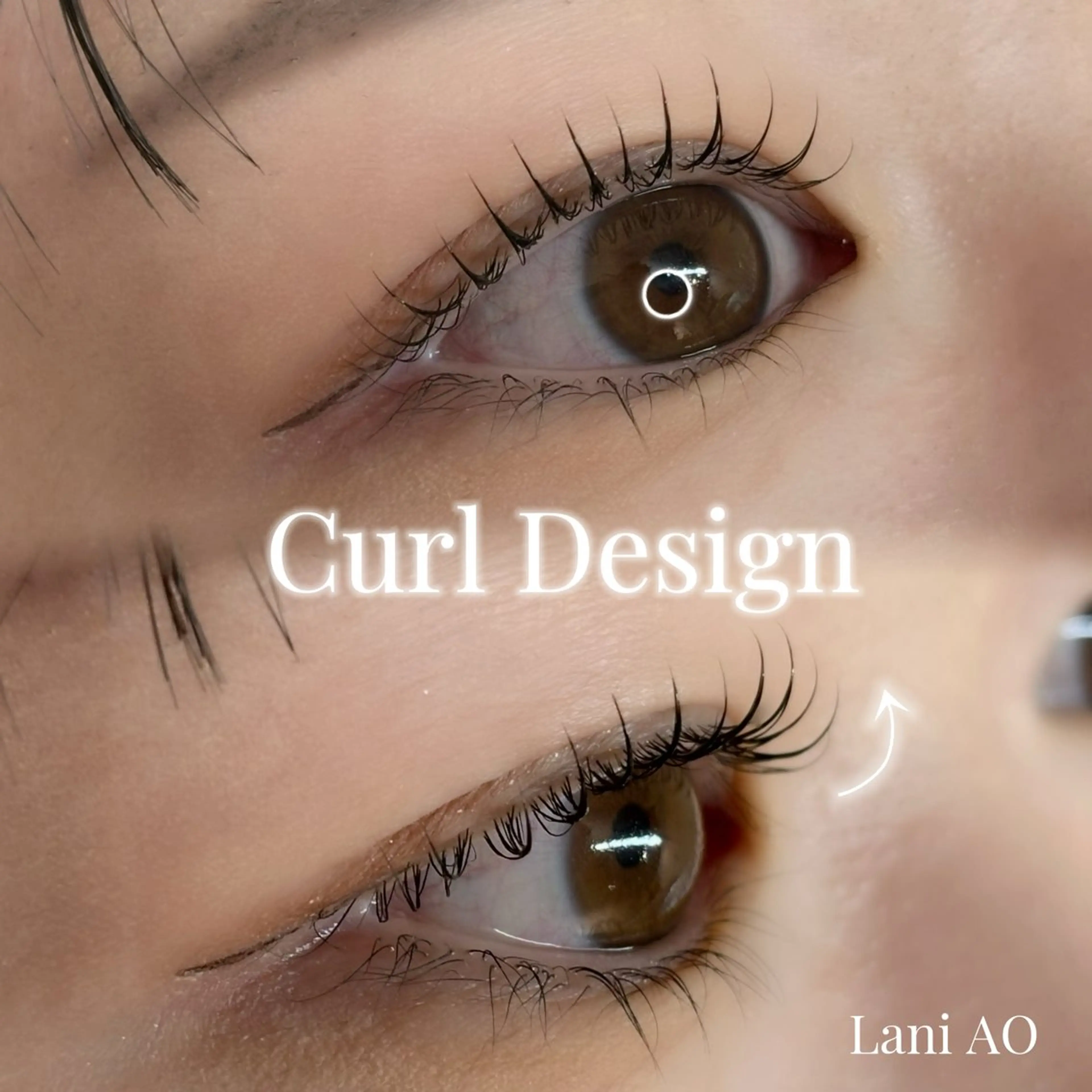 マツエク・マツパ Lani AO所属・Lani AO/ MAYUのマツエク・マツパデザイン