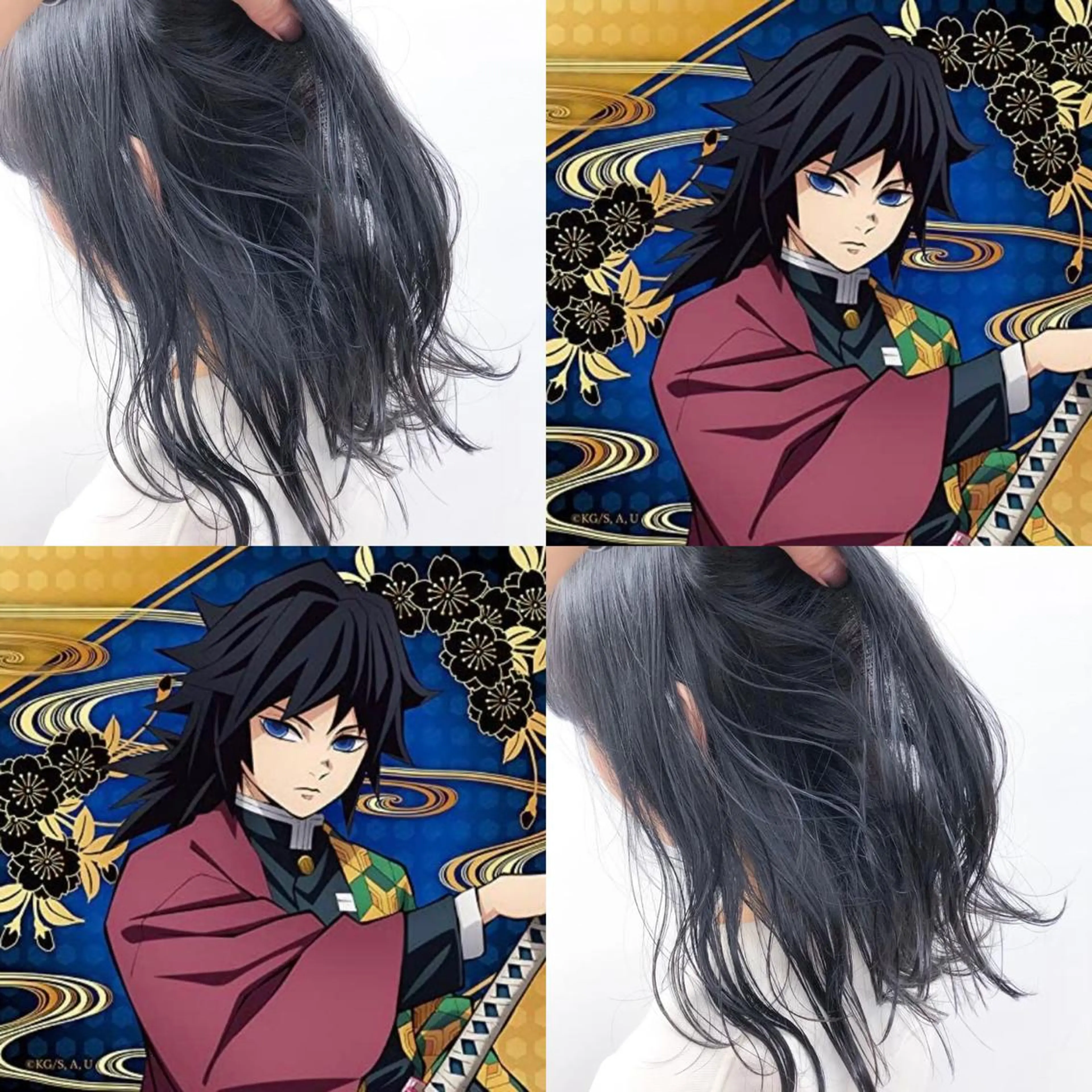 セミロング カラー インナーカラー くすみミルクティー／ ブラウン🪡TOWAのヘアスタイル