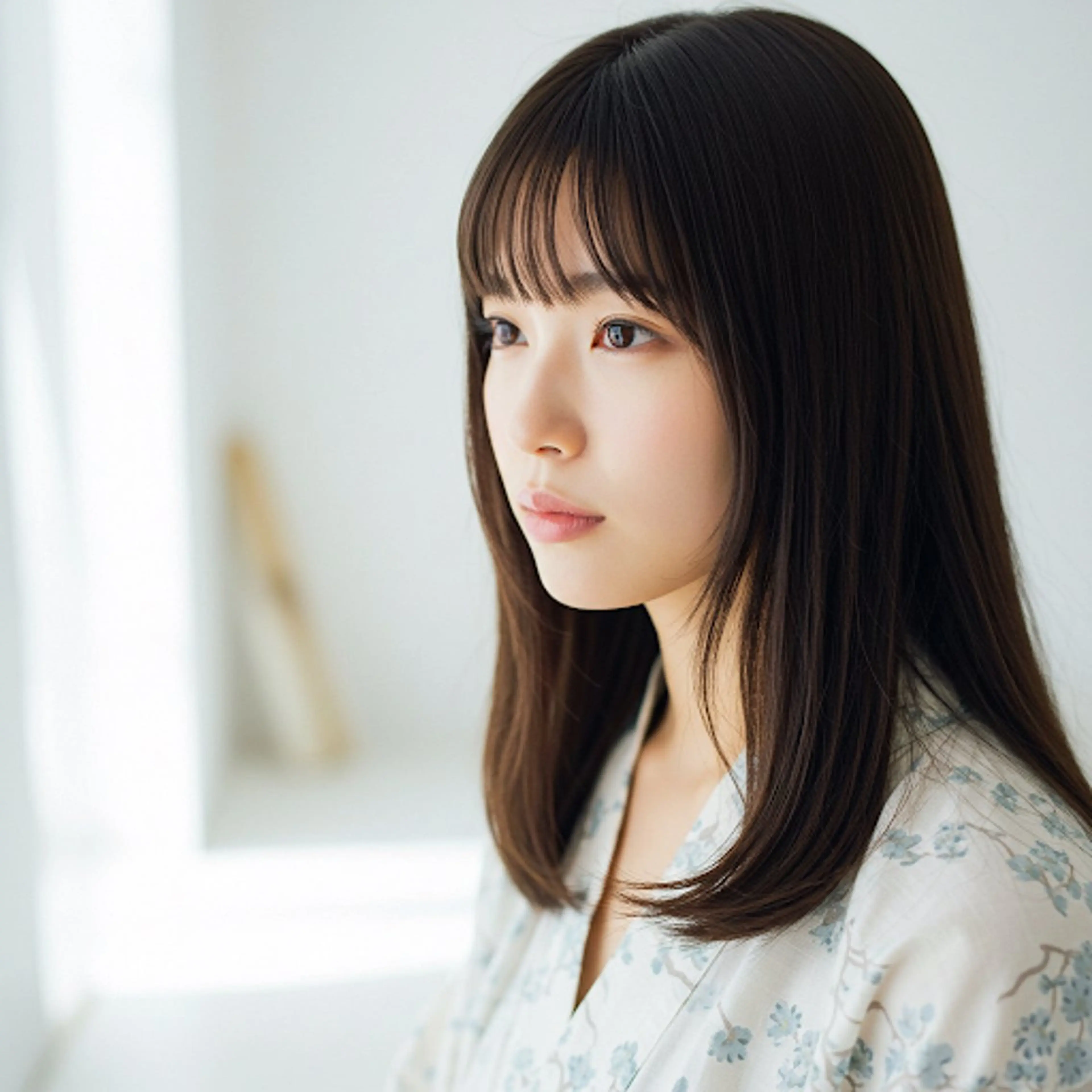 セミロング カット ヘアカラー トリートメント ヘッドスパ ✂︎ ｼﾝﾀｸ ✂︎のヘアスタイル