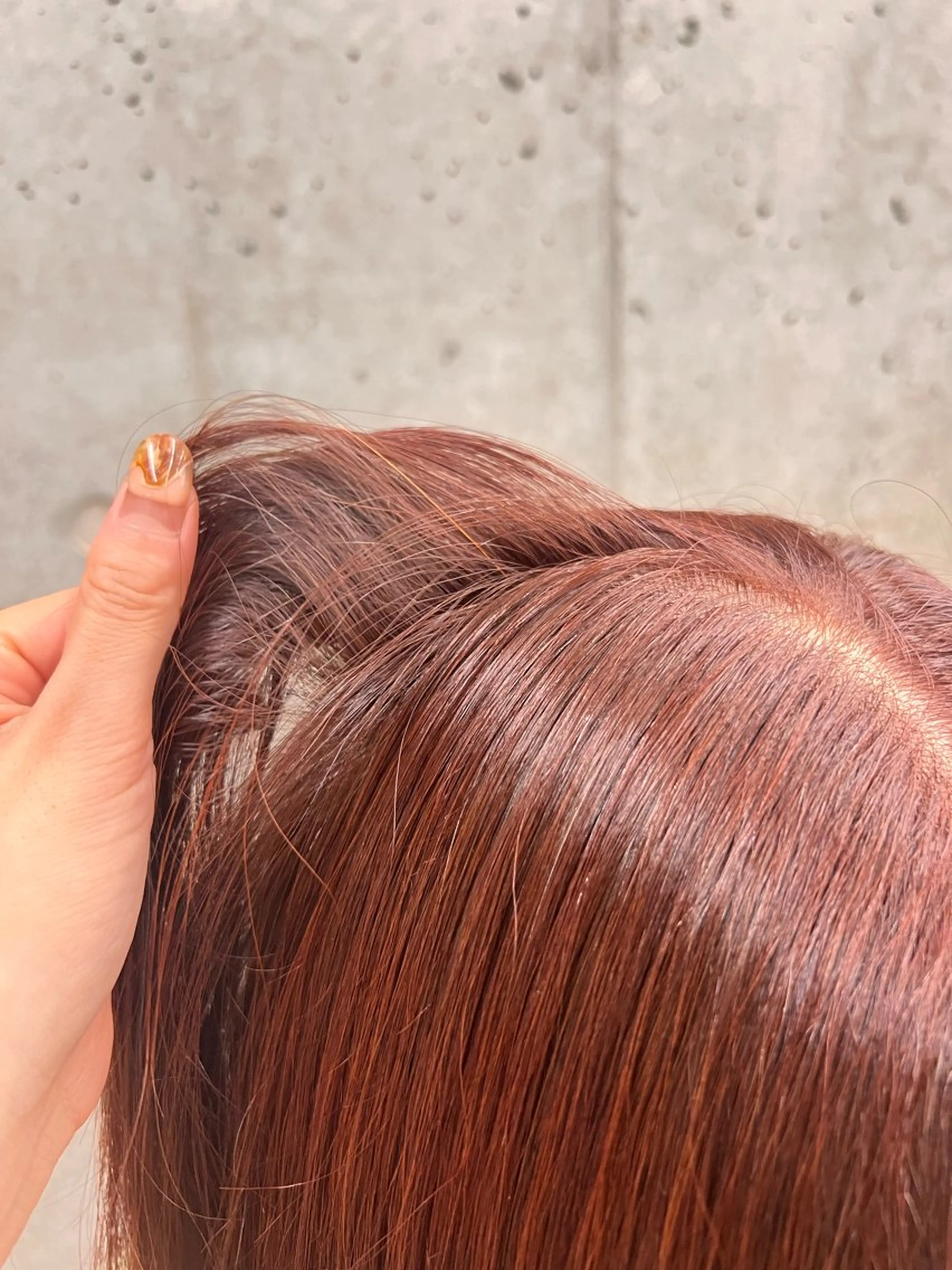 セミロング カラー 長田 すみれ子のヘアスタイル