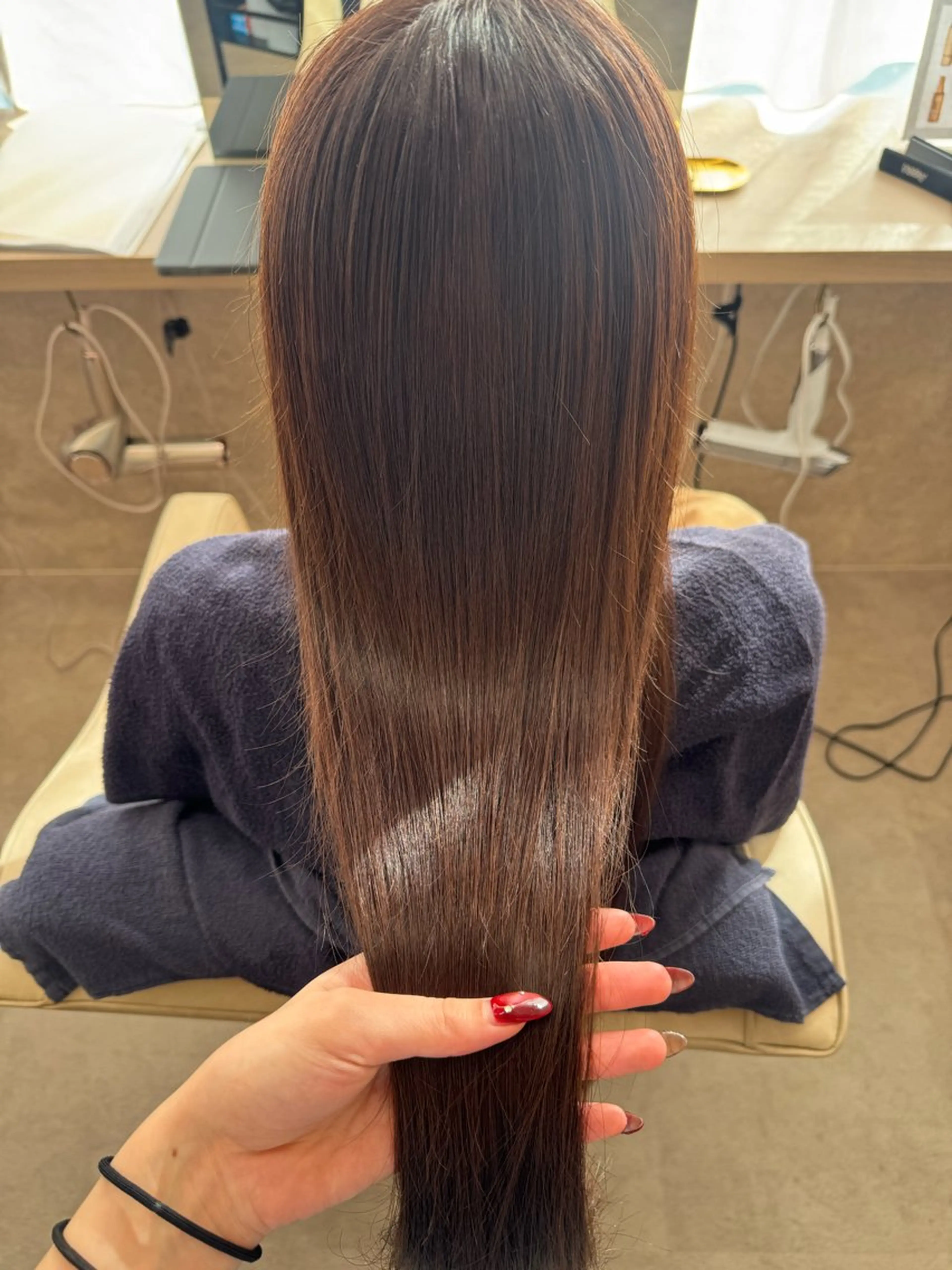 ロング カラー りん/ハイトーン💖 🌈髪質改善✨️浜松のヘアスタイル