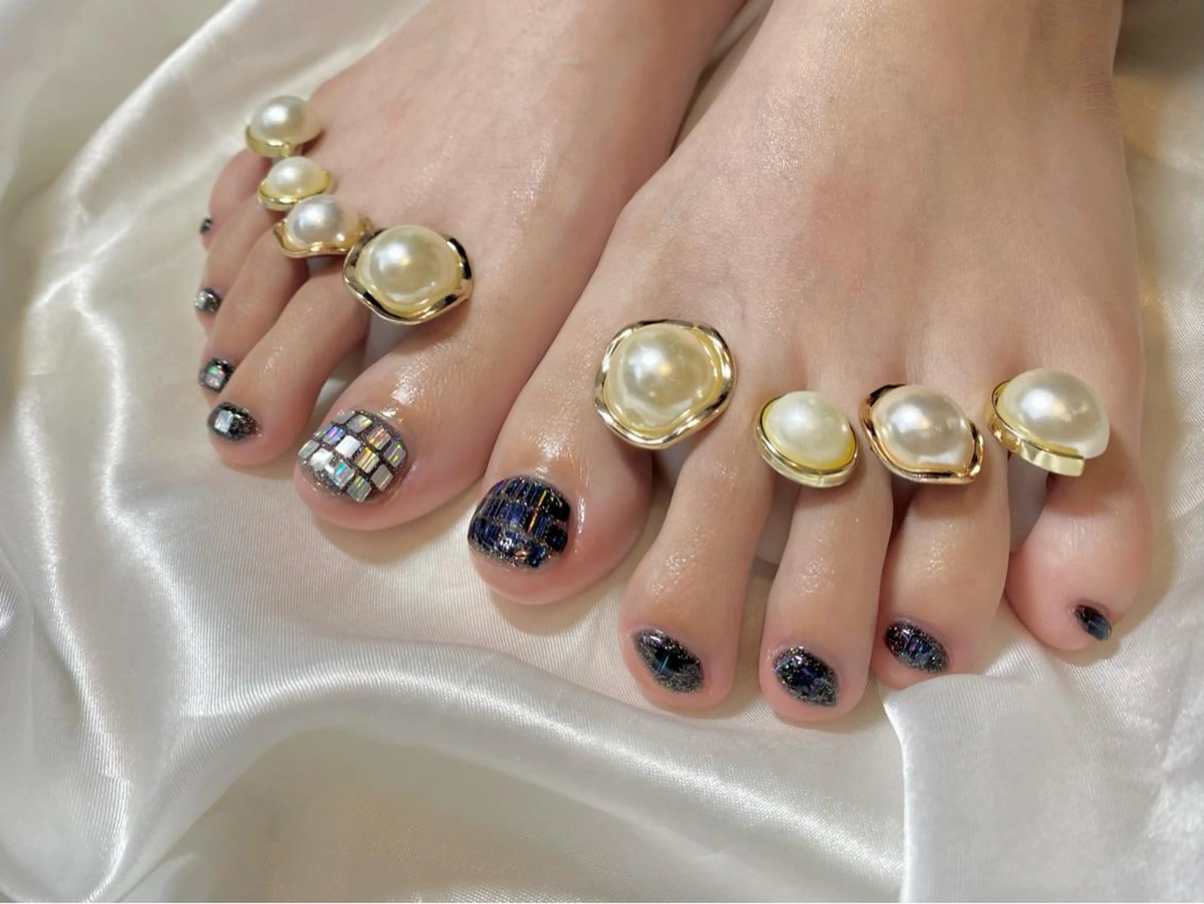 👣フットネイルモデル120分(フットバス・ケア込み、他店オフ+3000円)の写真