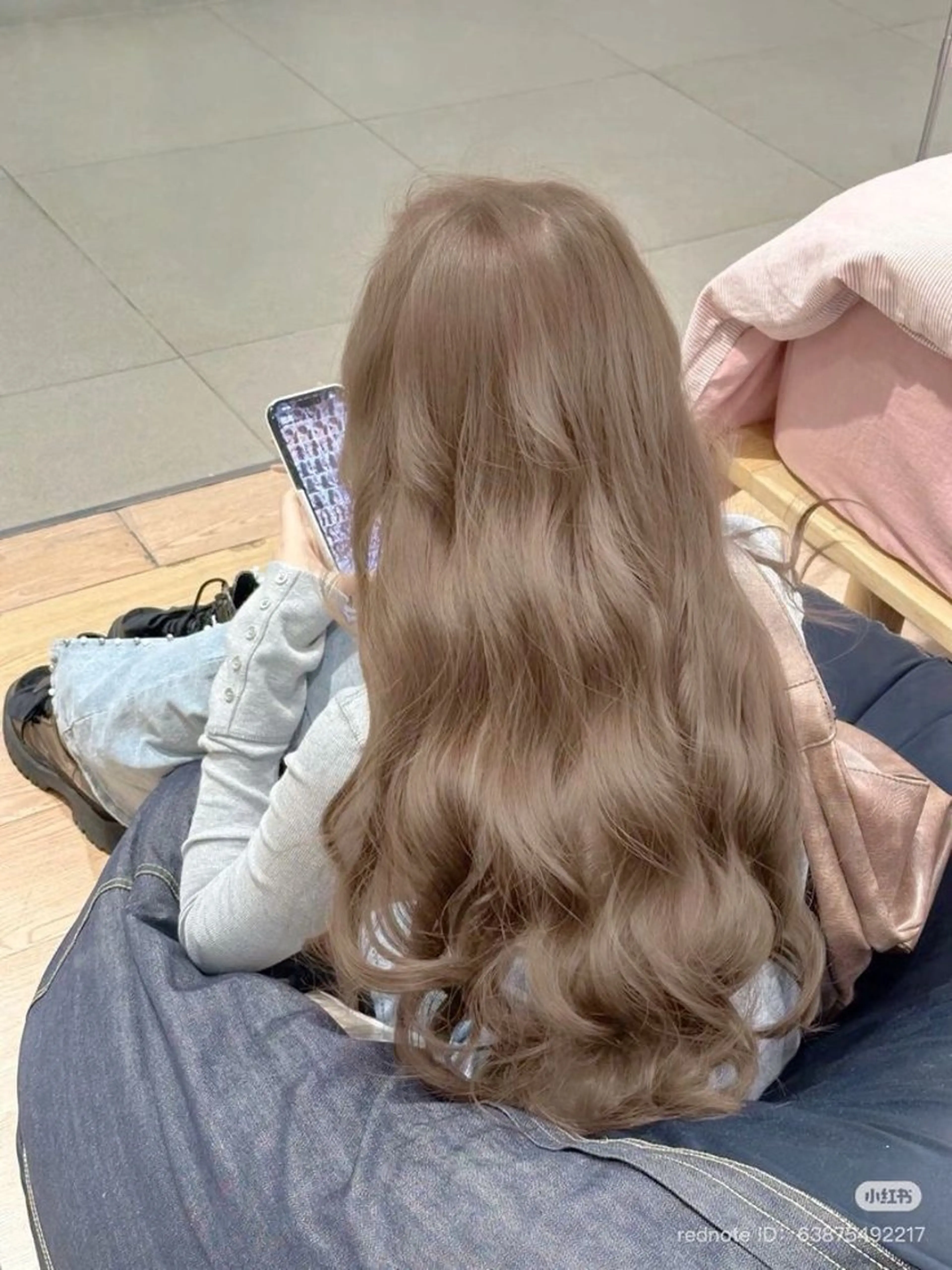 カラー ヘアカラー トリートメント 透ける透明感カラー 🎀anju/渋谷のヘアスタイル