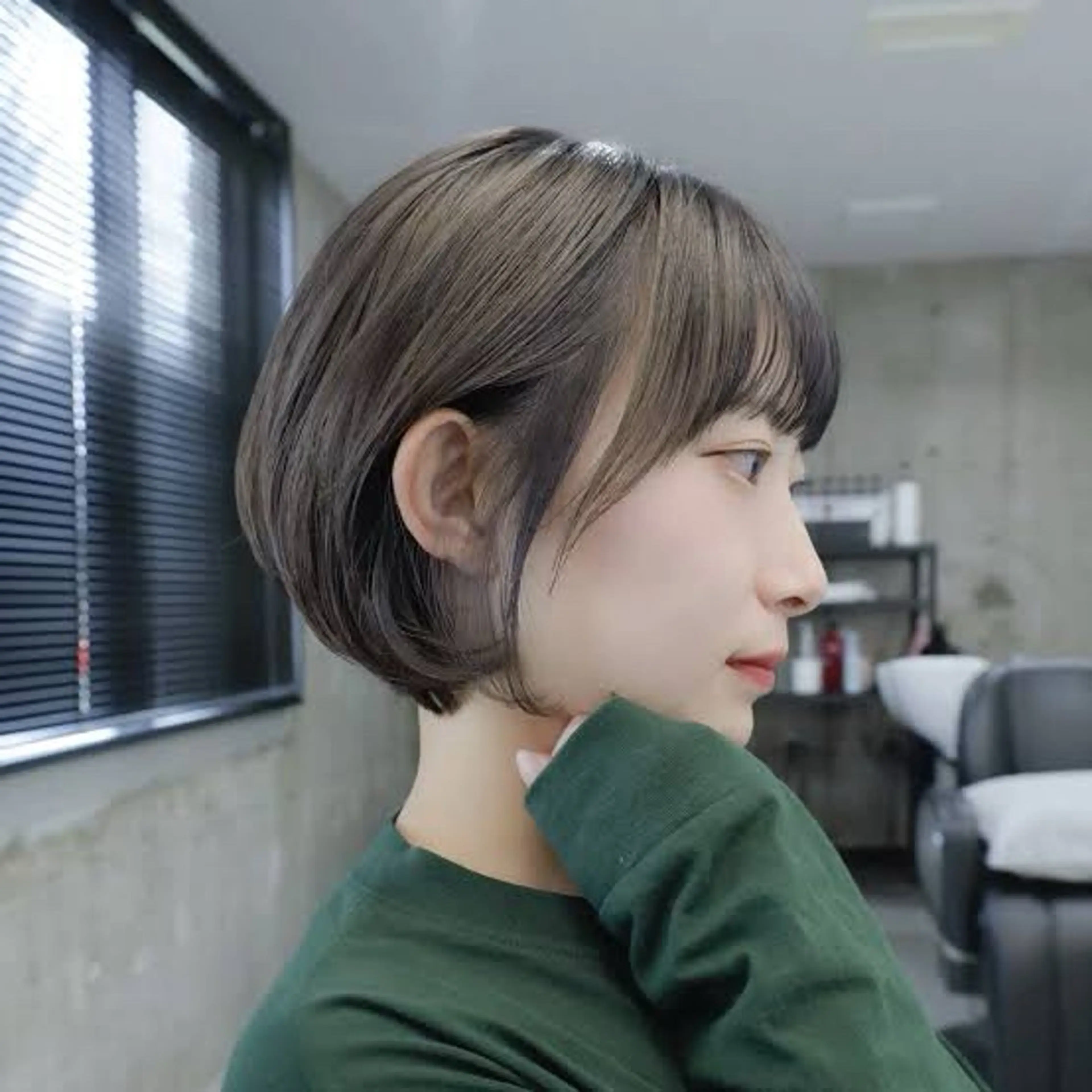 カットモデルを募集しております。長さは肩より上でできればお願いします。ボブ、グラボブ、ショートボブの写真