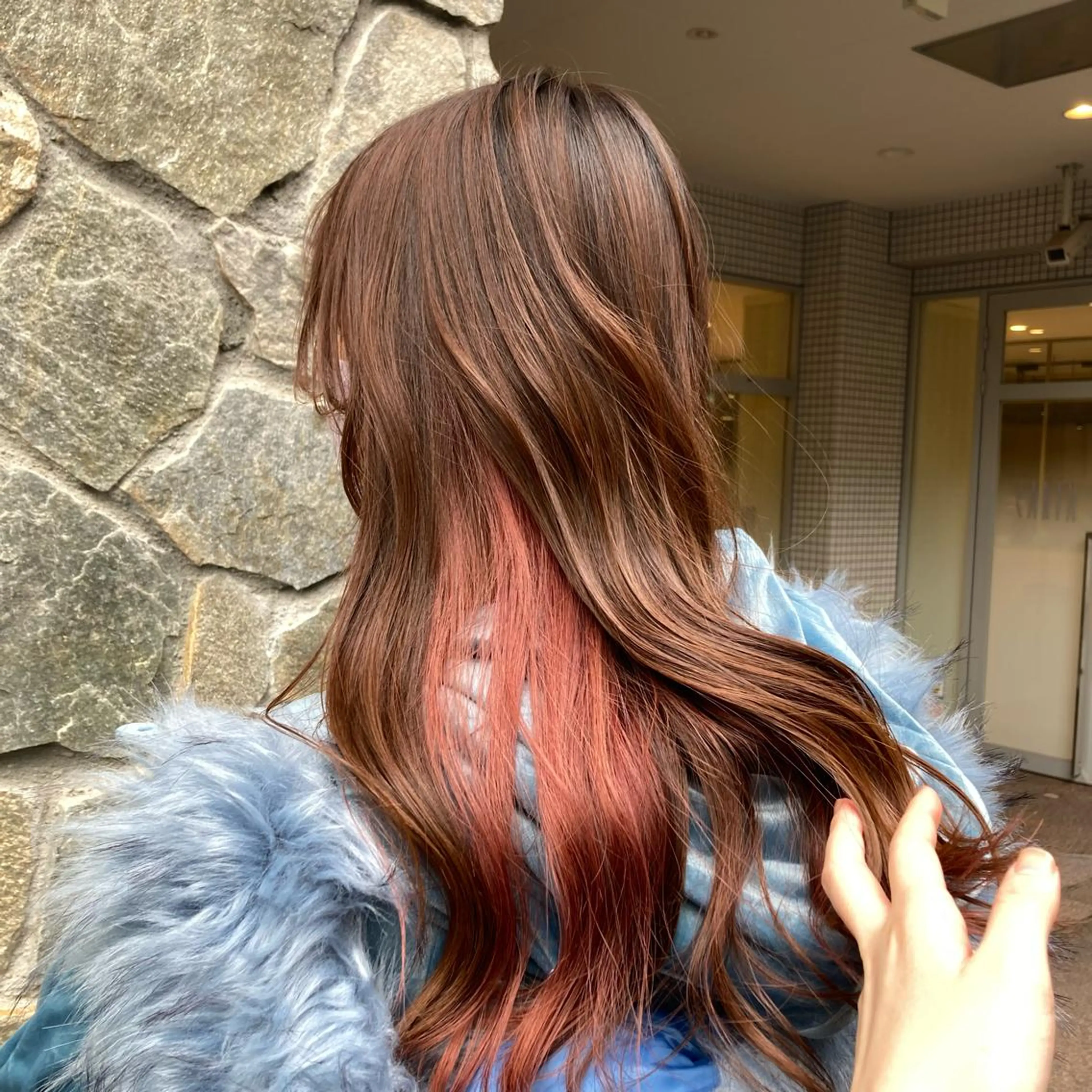 カラー 野村 ゆいのヘアスタイル