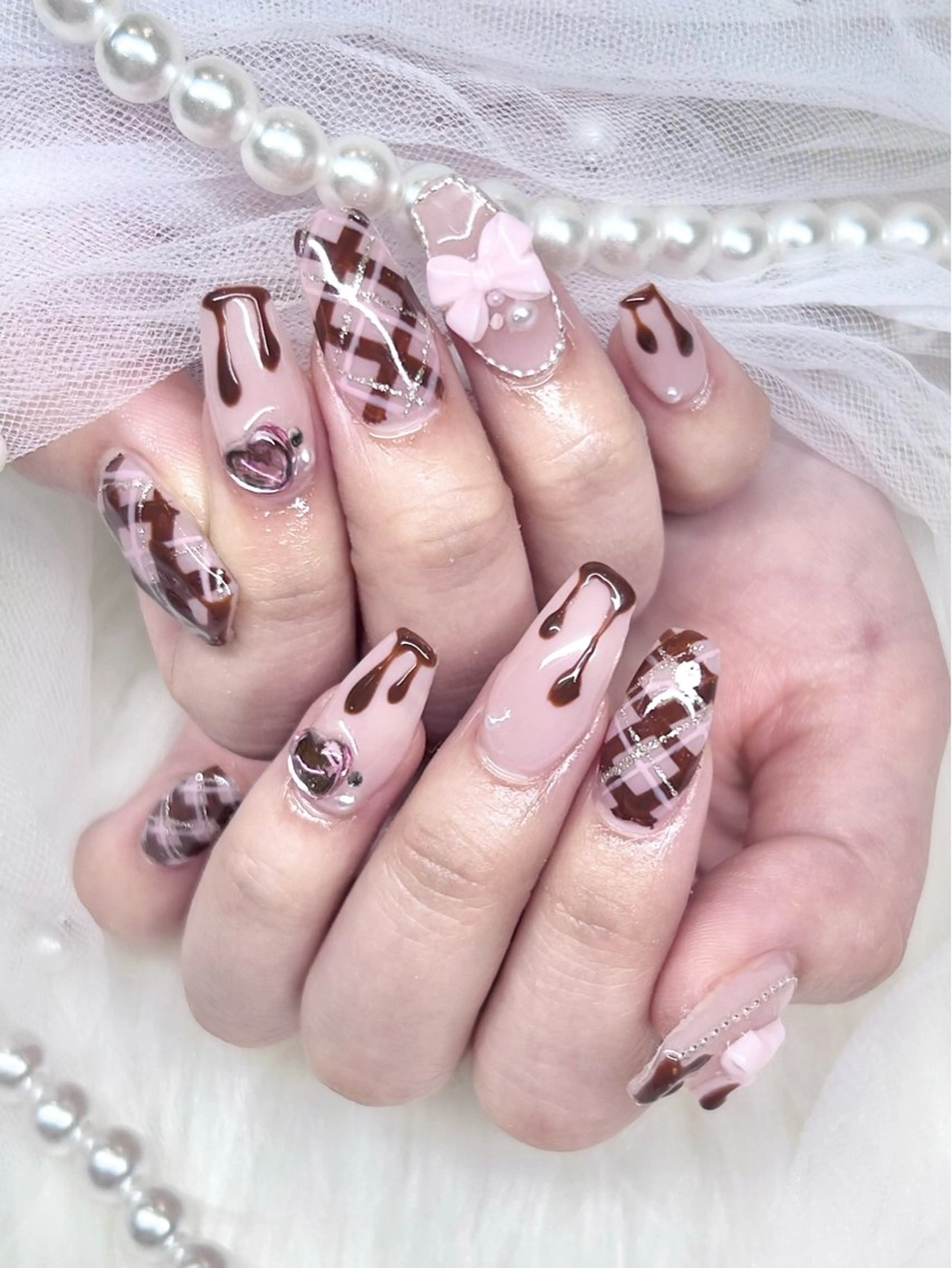 ネイル ハンドネイル Lumo所属・めろち ちゃんのネイルデザイン