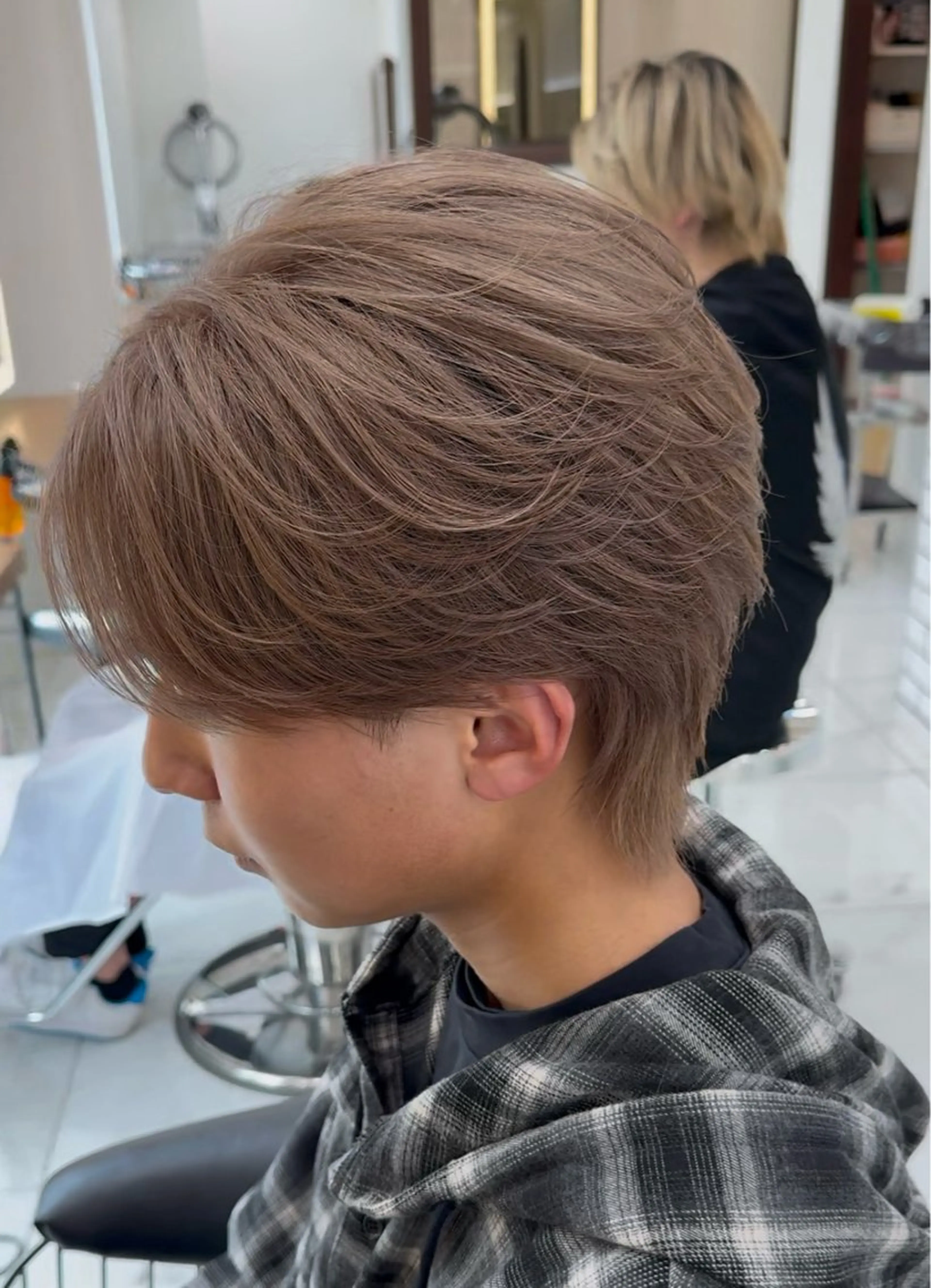 【メンズ期間限定】⚡️ブリーチ＋カラー⚡️の写真