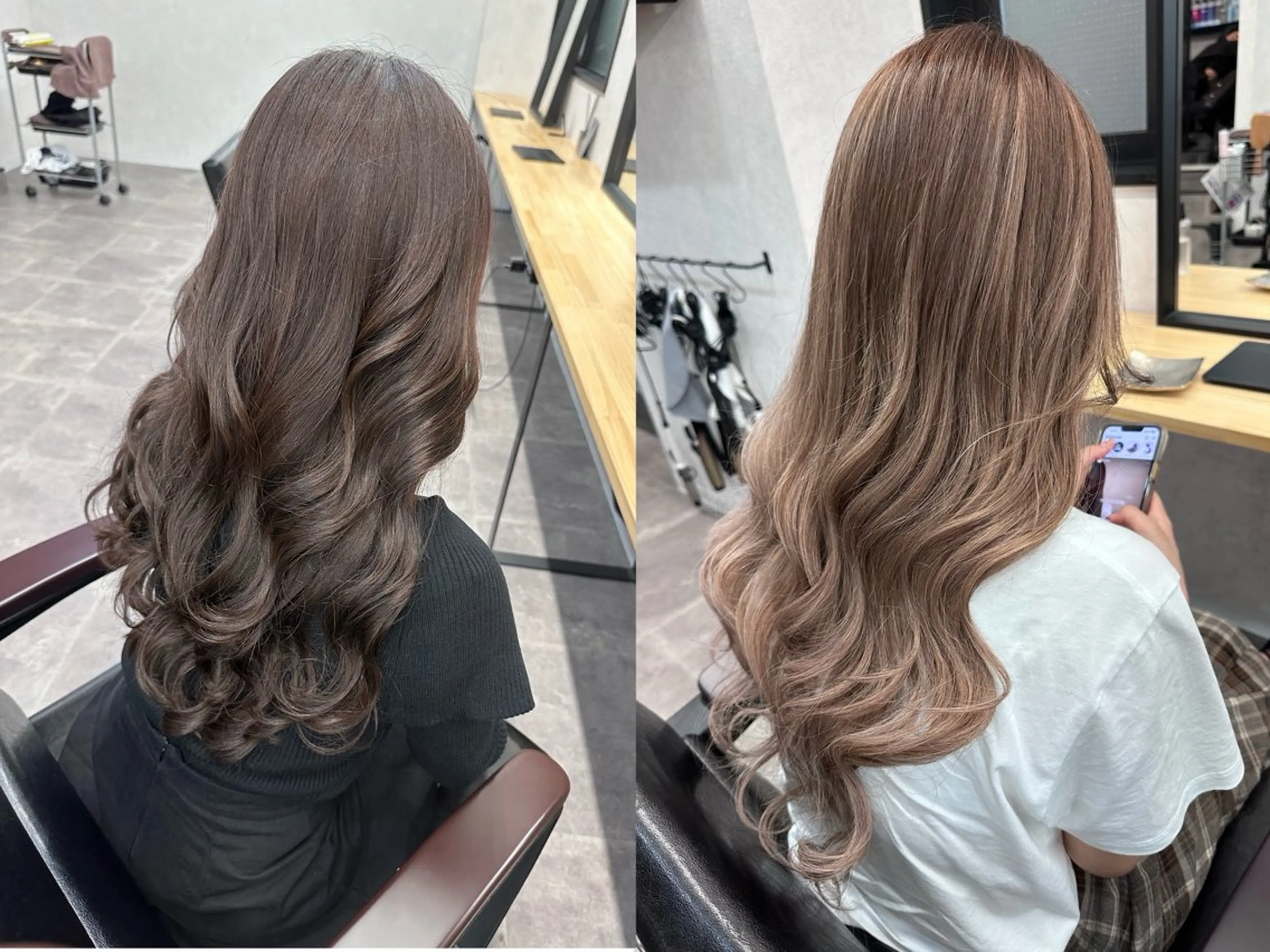 ロング エクステ ヘアカラー トリートメント 💎lino _by _ACNE💎 🧸のヘアスタイル