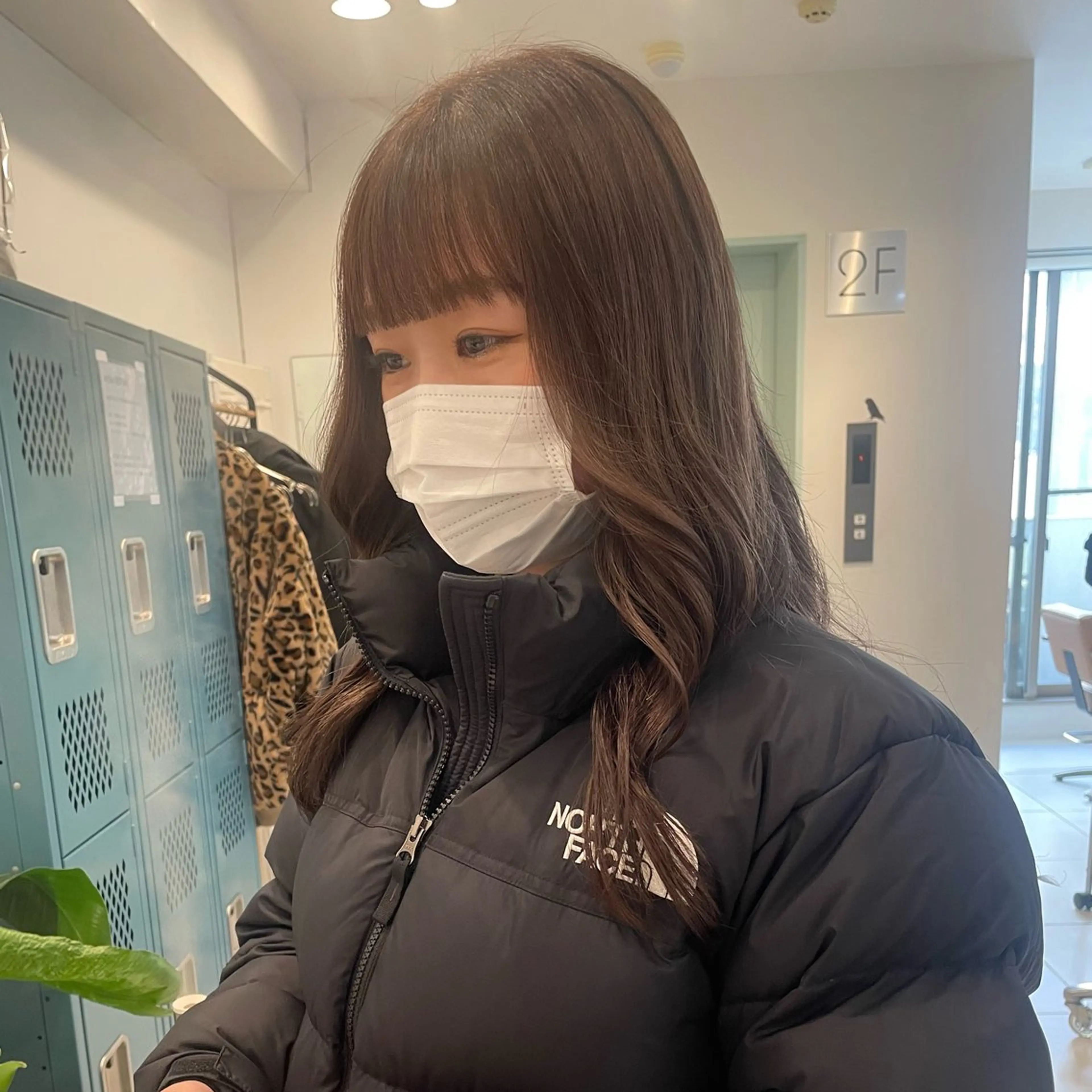 ロング カラー 田口 花葉のヘアスタイル