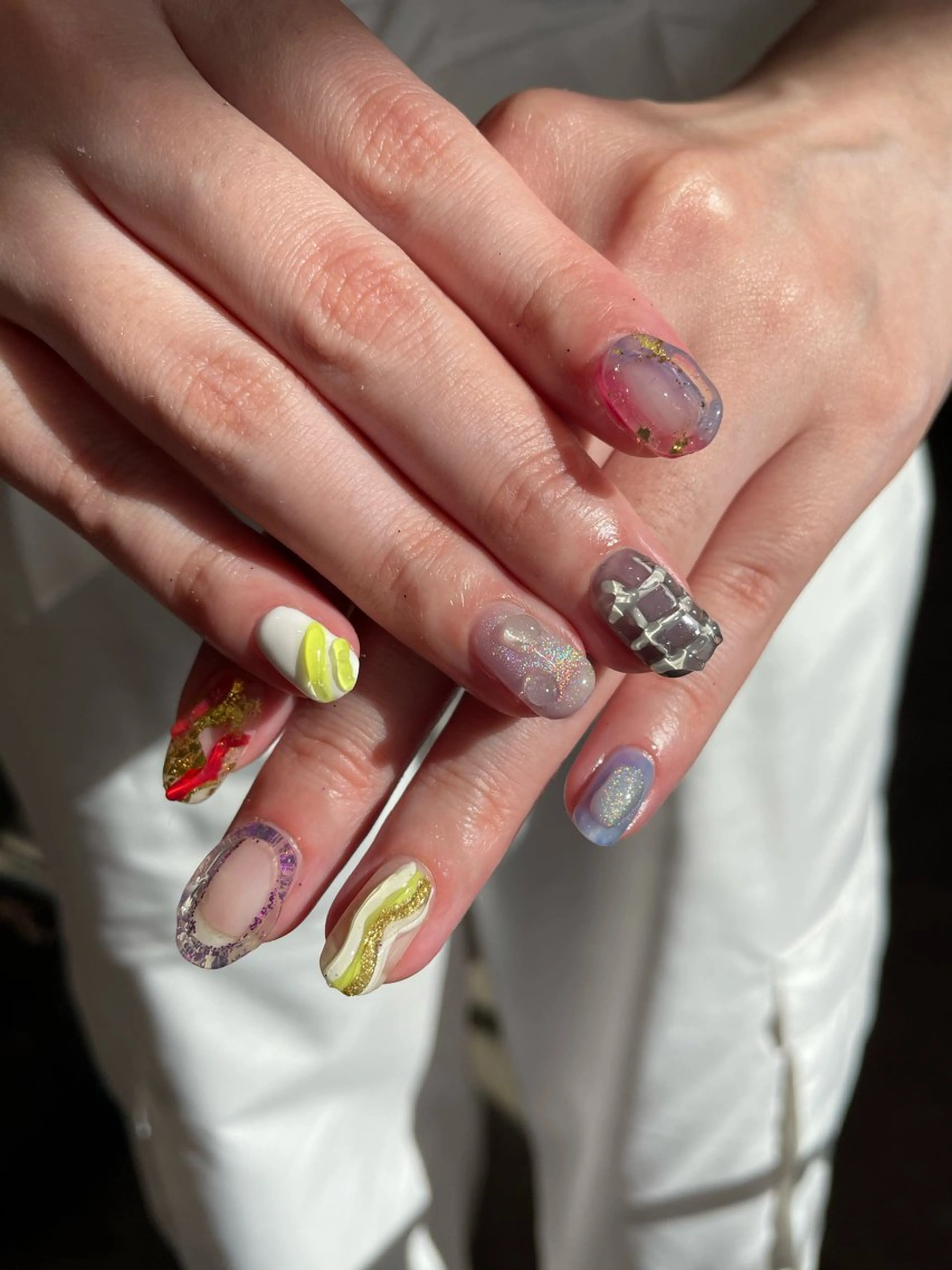 ネイル ハンドネイル ナチュラル透明感🌱 小山美樹子のヘアスタイル