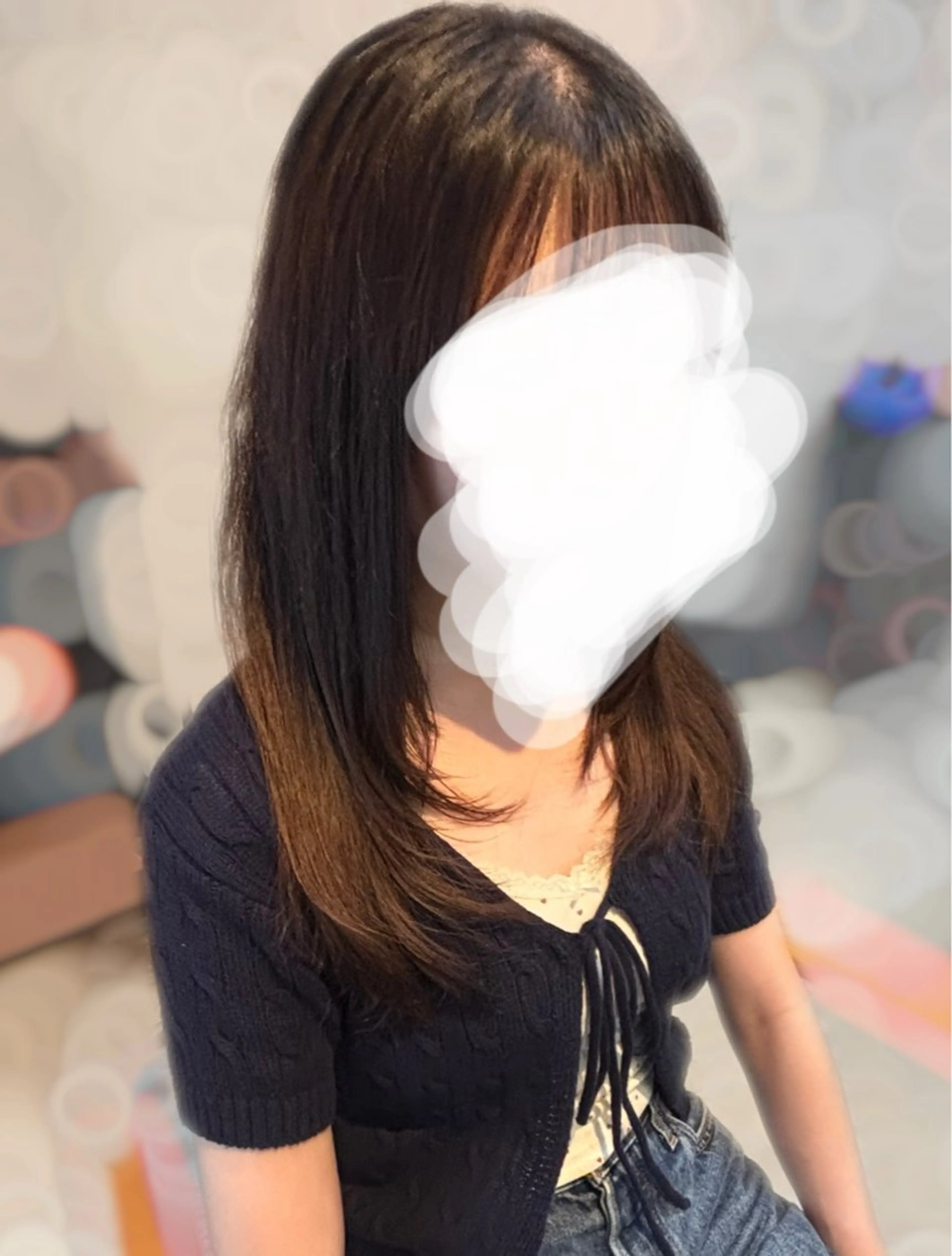ロング レイヤーカット カット 本多 光樹のヘアスタイル
