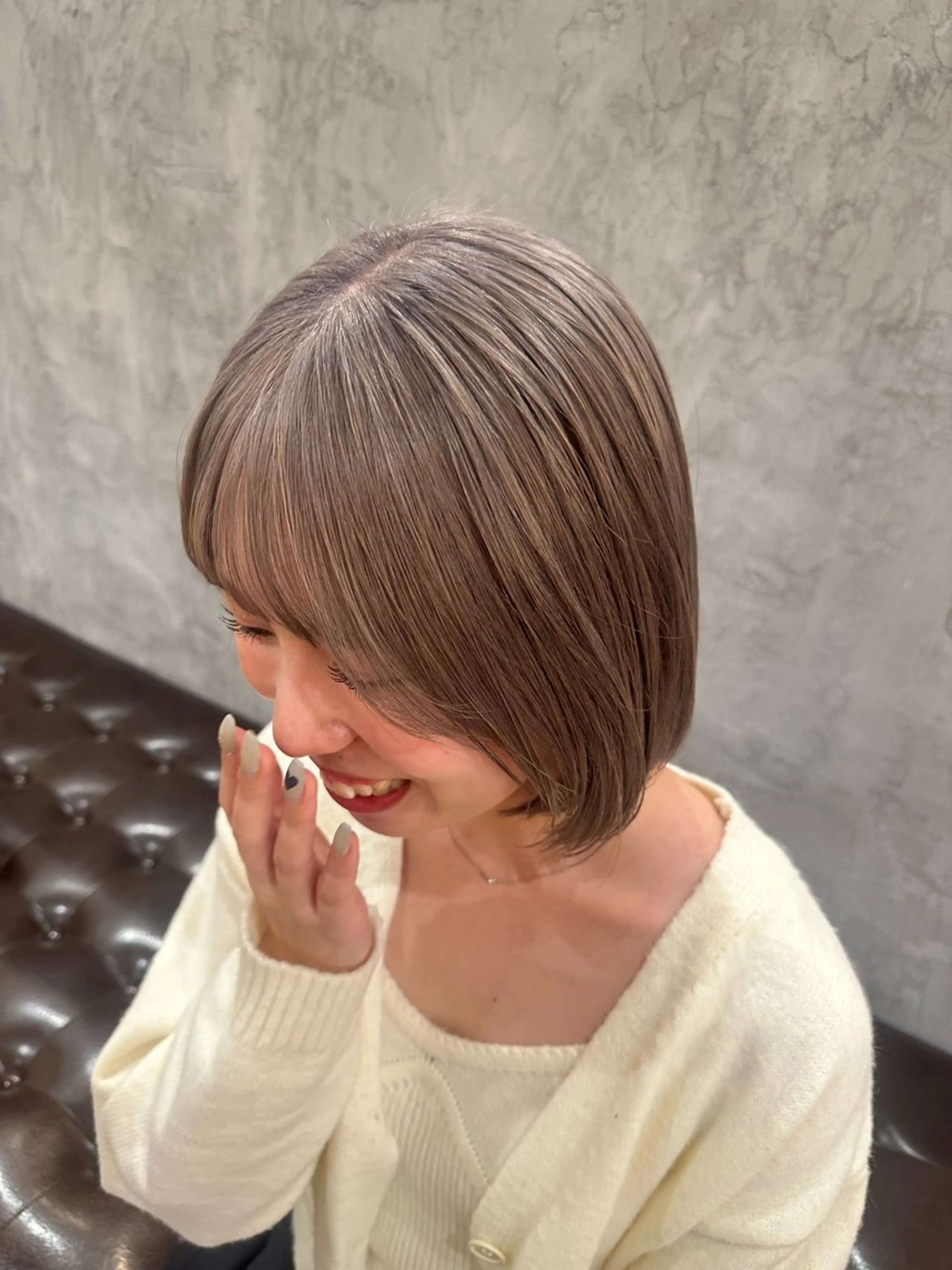 カラー MaruQuee de mashu所属・メンズ/ショート/ 福井優音のヘアスタイル