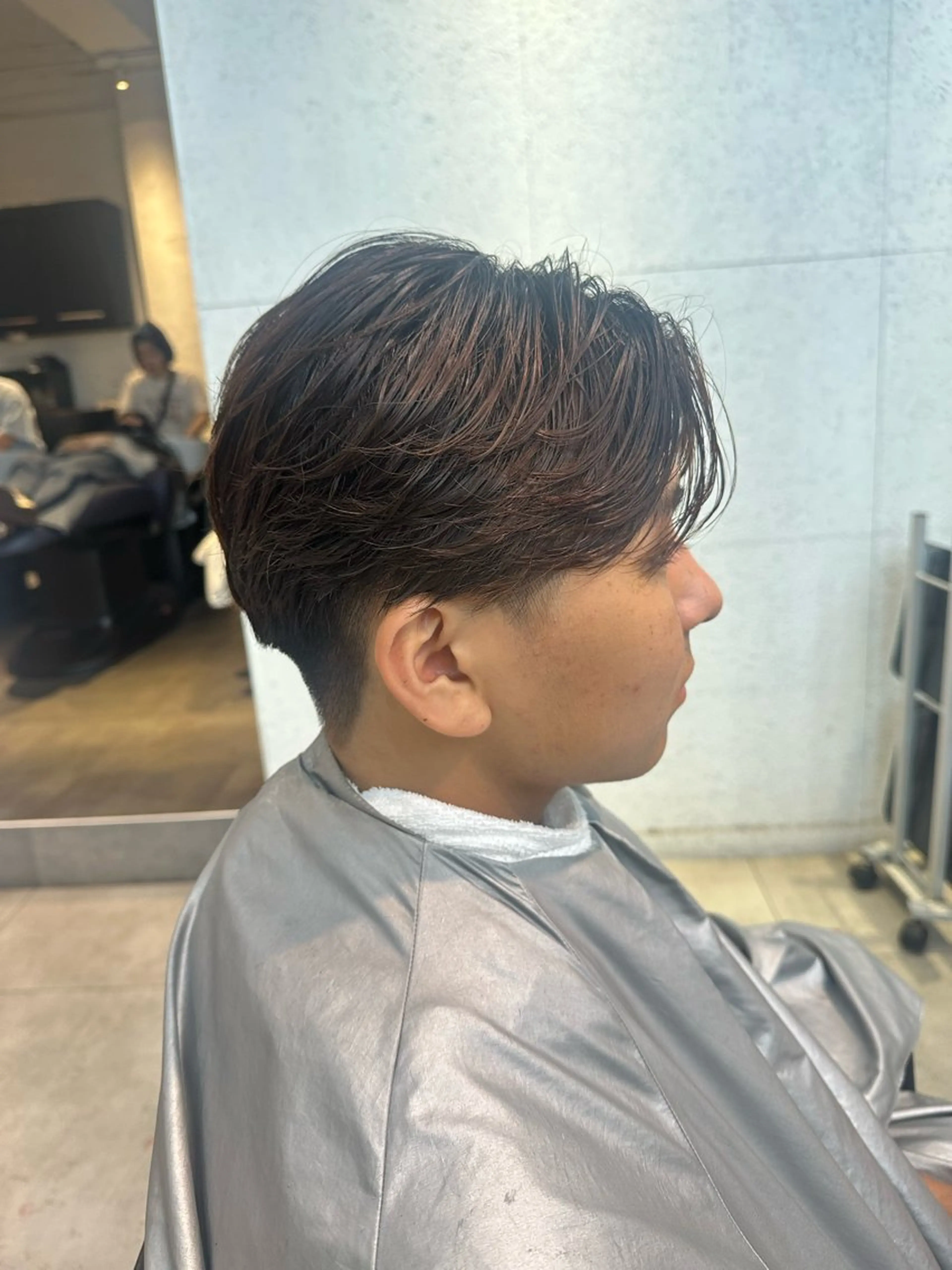 パーマ メンズ カット パーマ ハイトーン/パーマ/ メンズ / 櫻本🌐のヘアスタイル