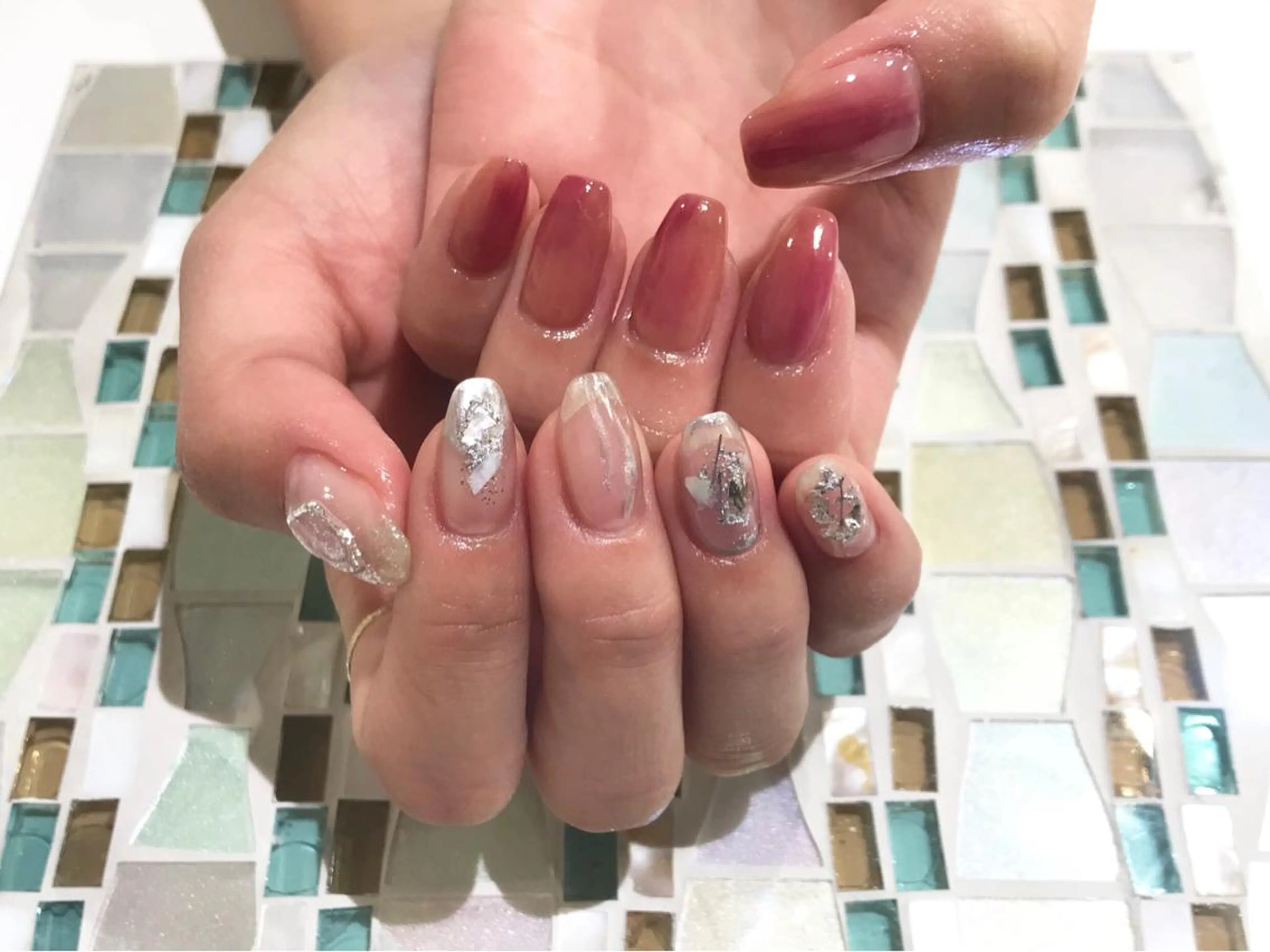 ネイル 舞田 苑香のネイルデザイン