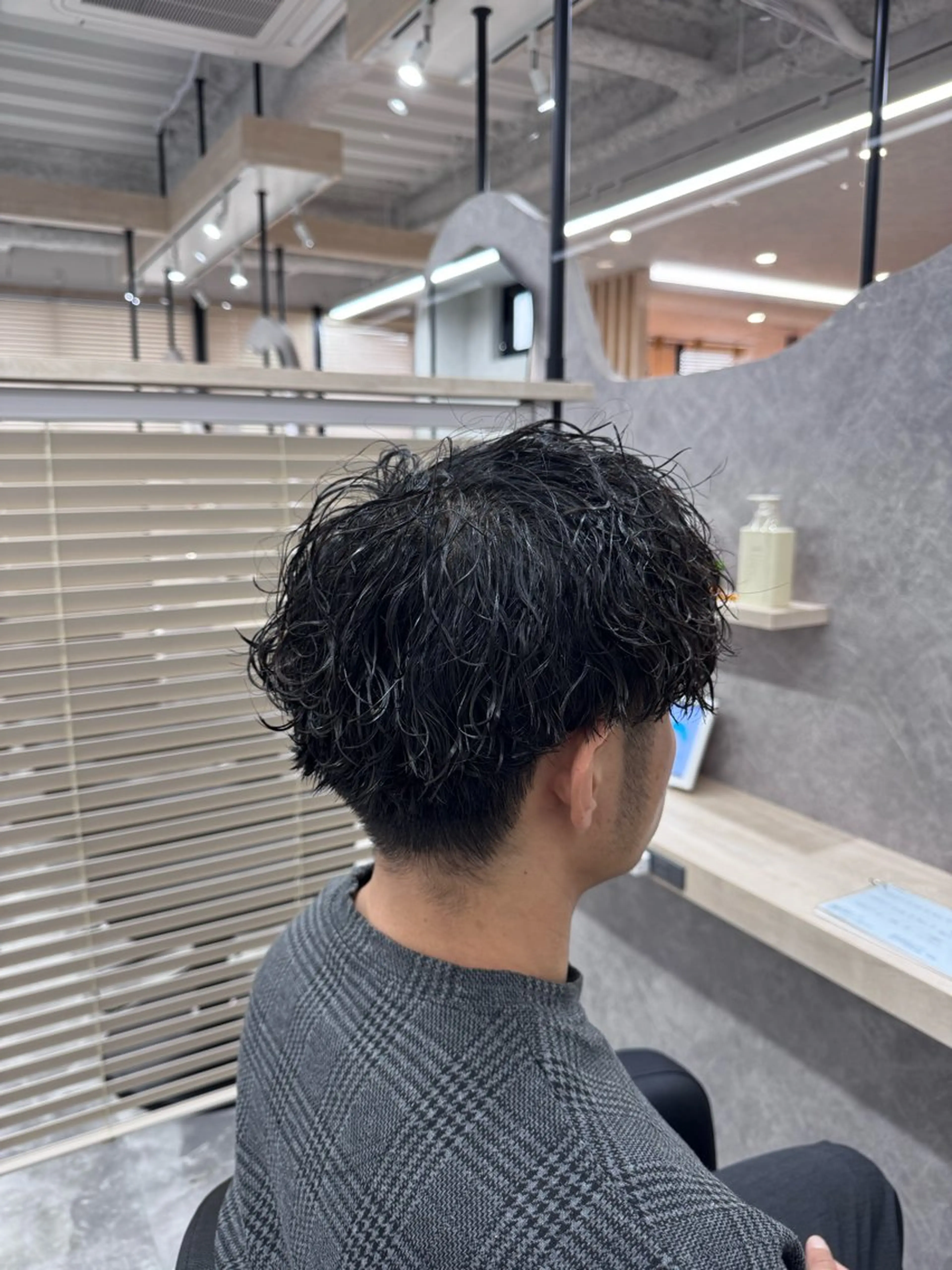 ショート メンズ メンズパーマ 波巻きパーマ カット パーマ 堀 舜介/メンズカットのヘアスタイル