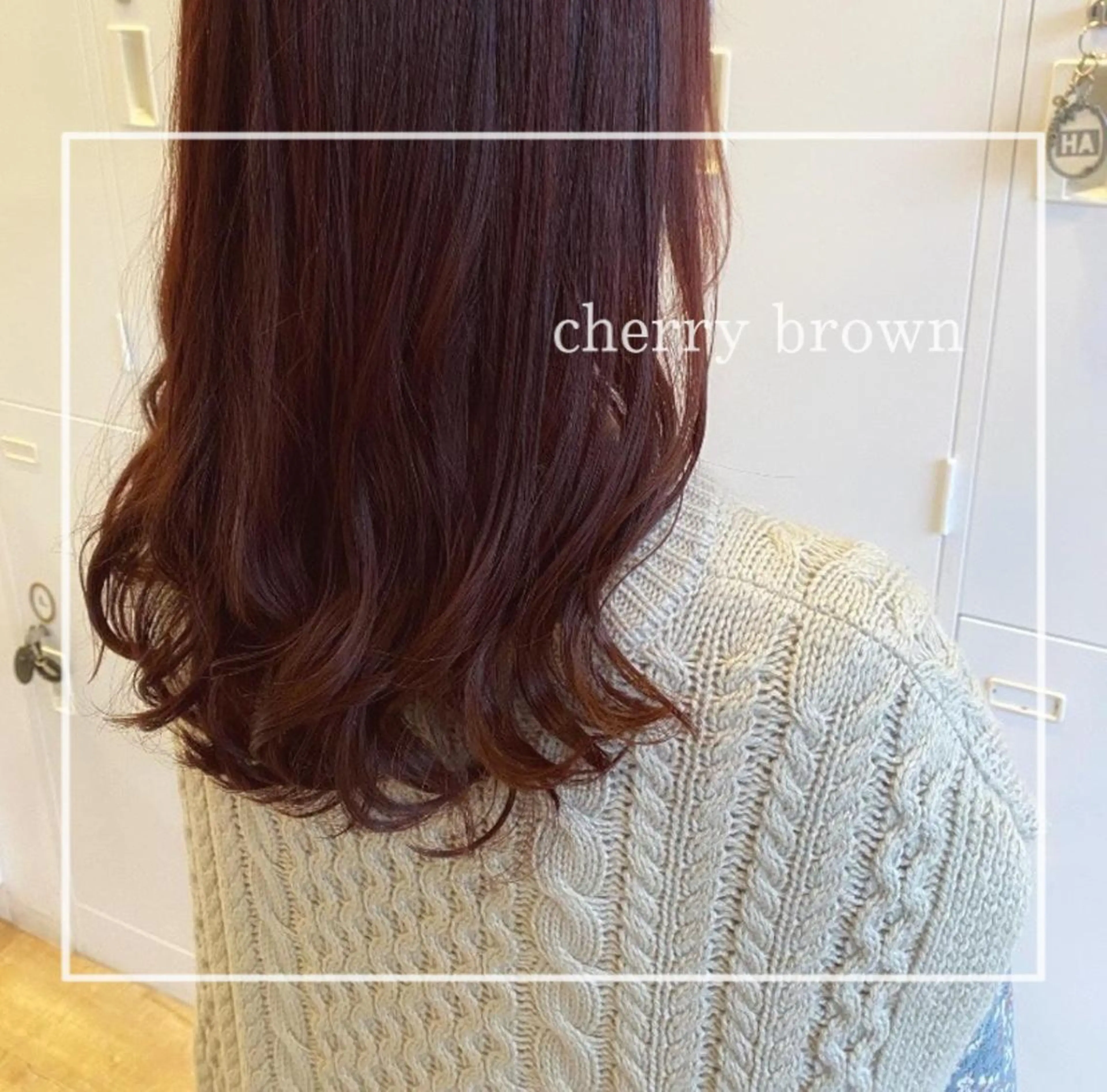 セミロング 💛Frameなんば /村田百花のヘアスタイル