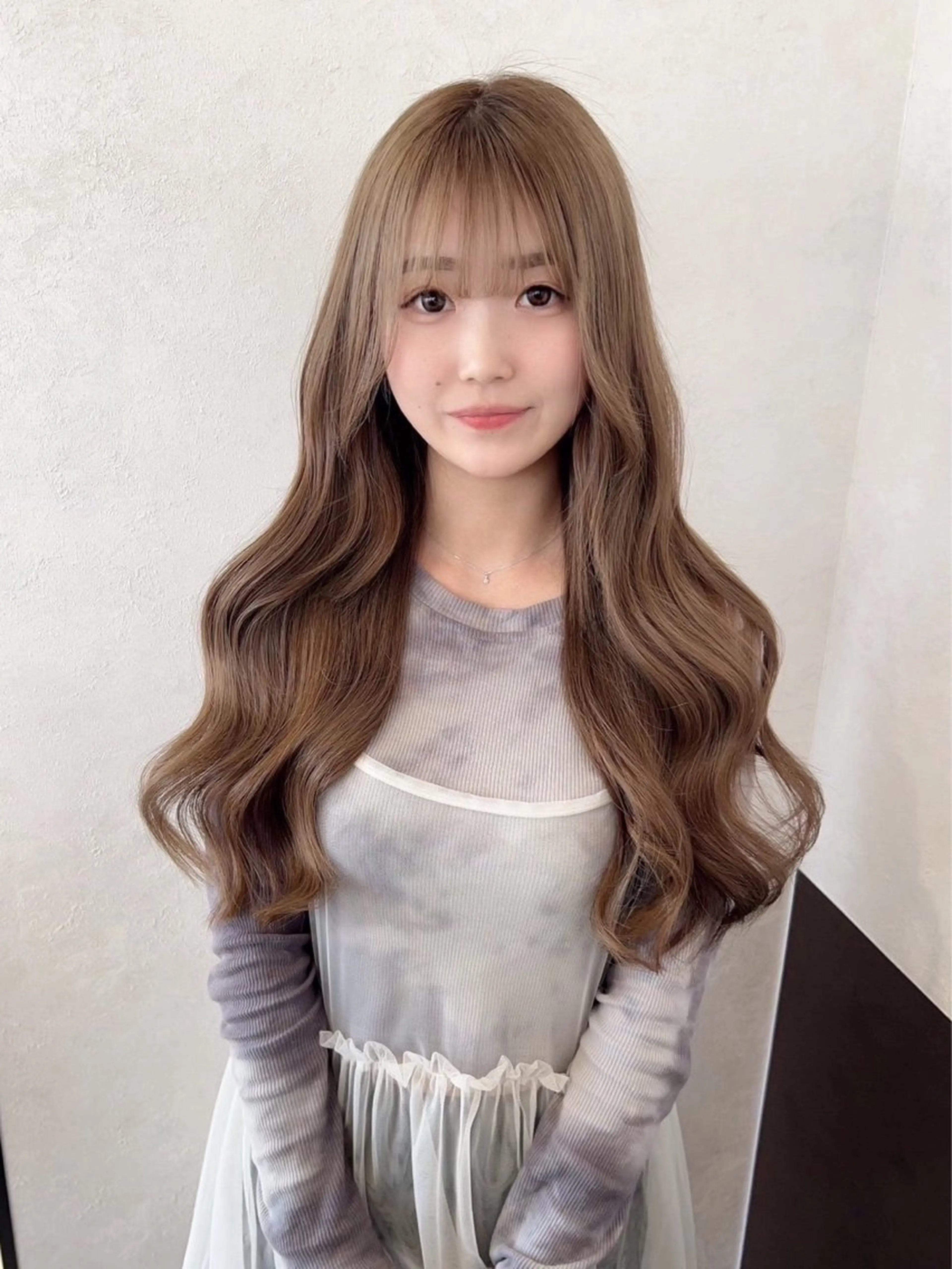 カラー nehus nagaoka所属・🖤複雑履歴ブリーチ Mizuki 🖤のヘアスタイル