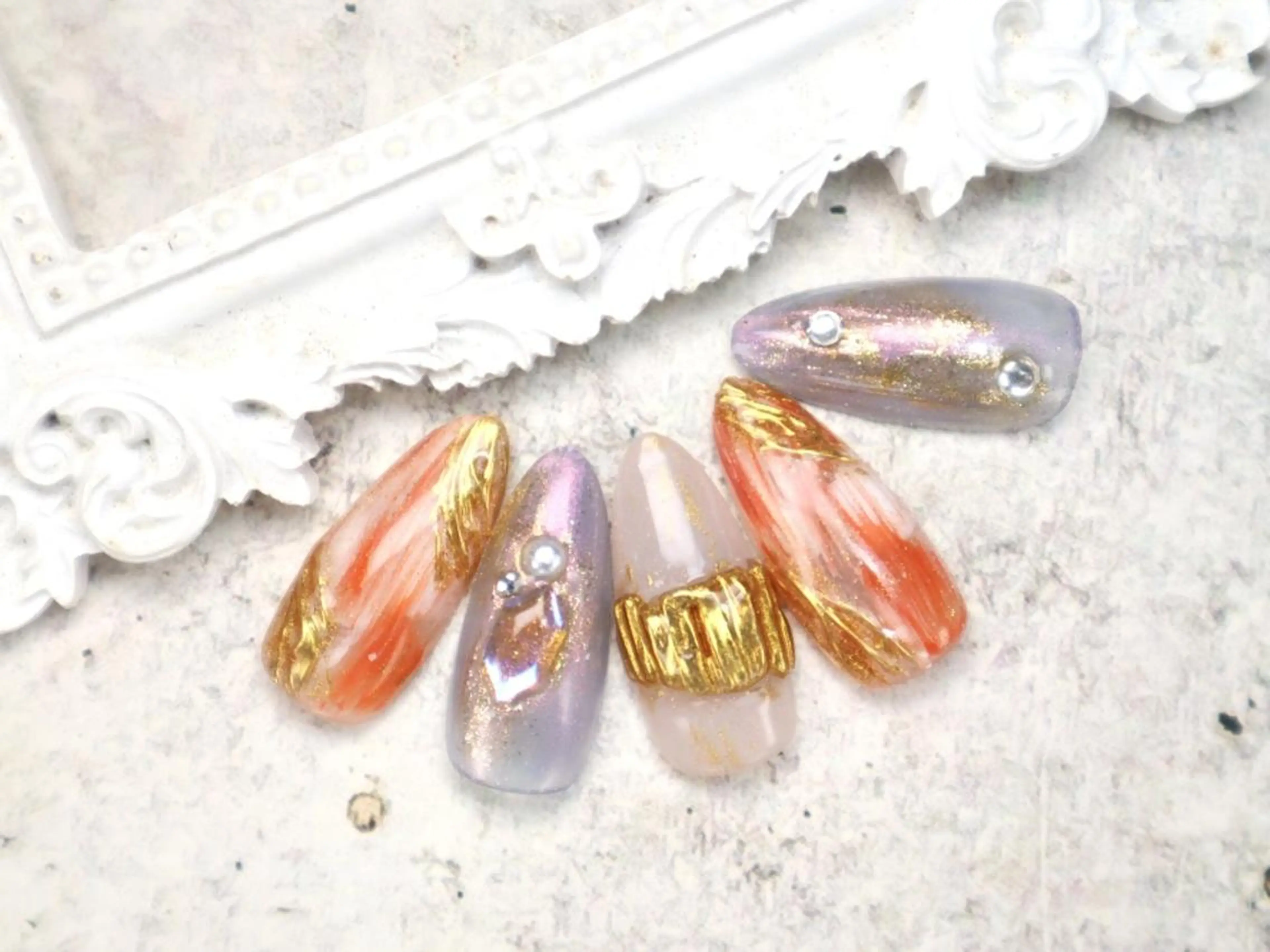 ネイル へぜリヒ ·もものネイルデザイン