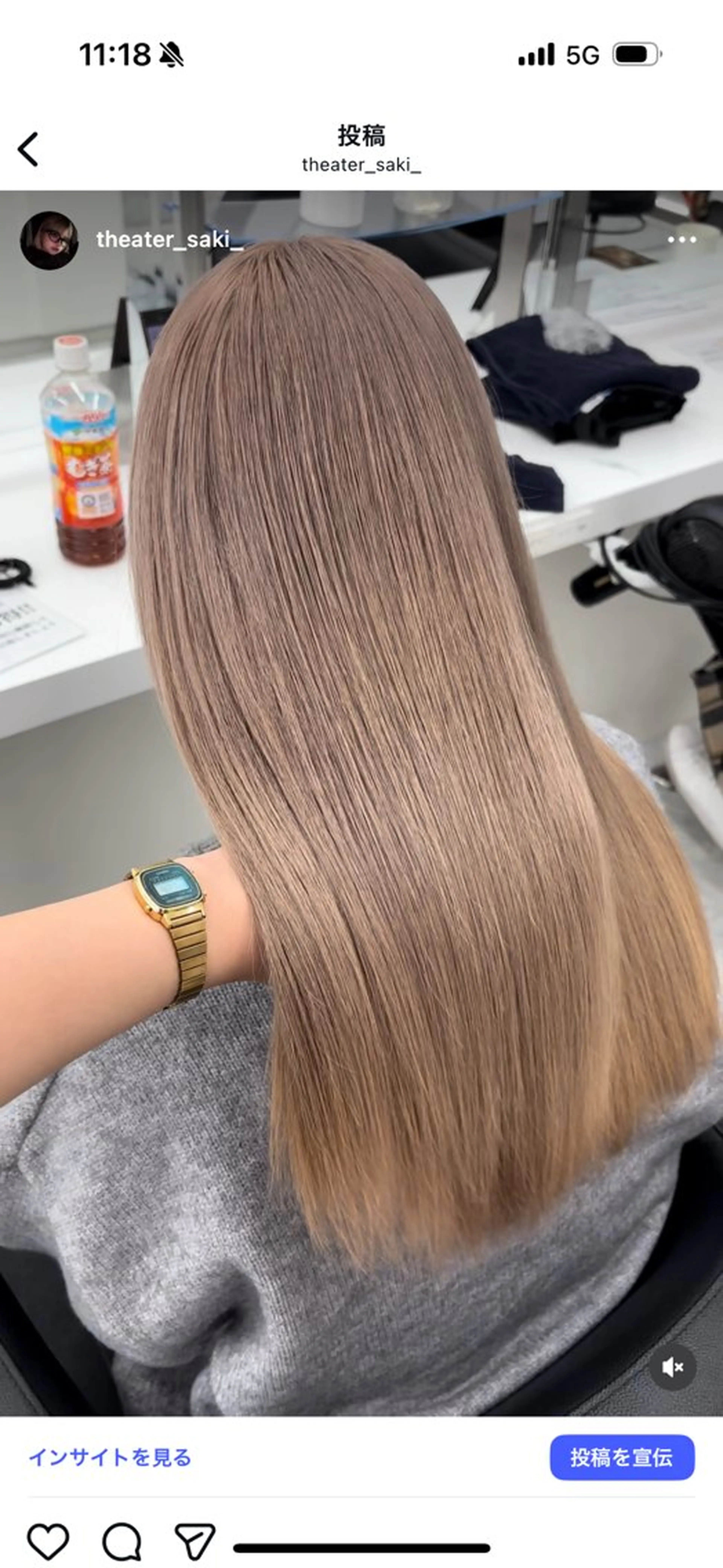 カラー ハイトーン/透明感 艶カラー/SAKI‎のヘアスタイル