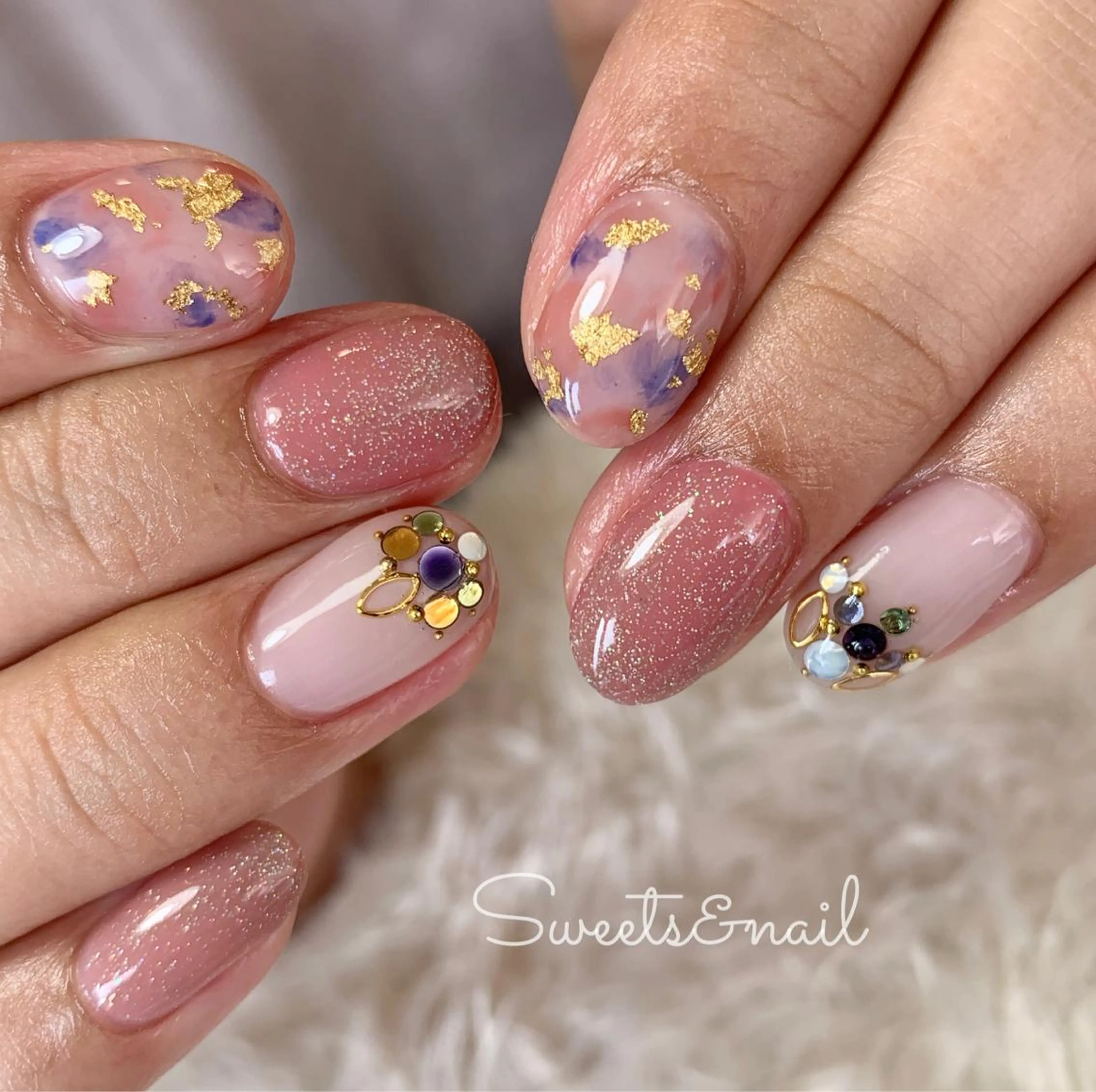 ネイル 春ネイル Sweets＆ nail みなこのネイルデザイン