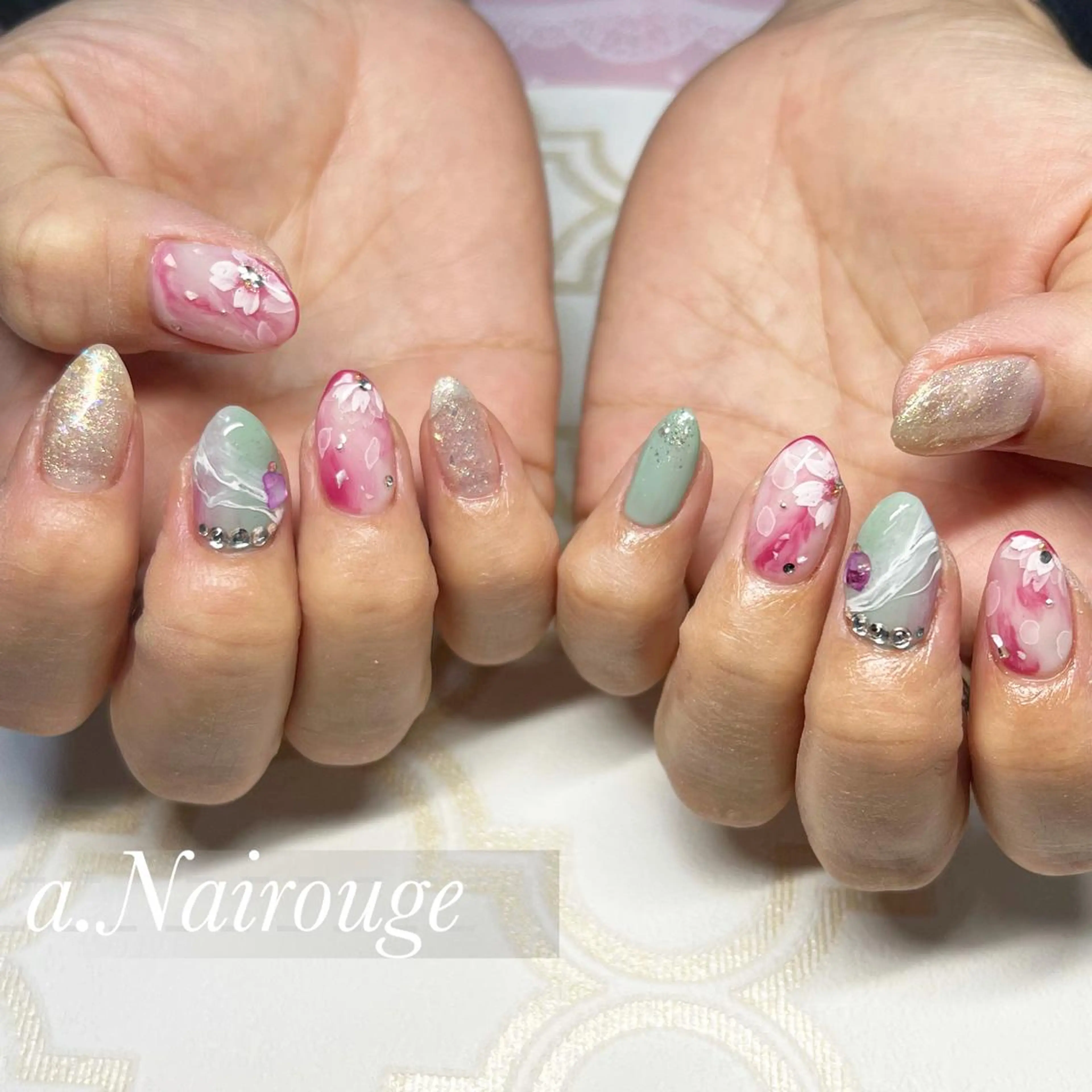 ネイル ハンドネイル Nail salon REIRISのネイルデザイン