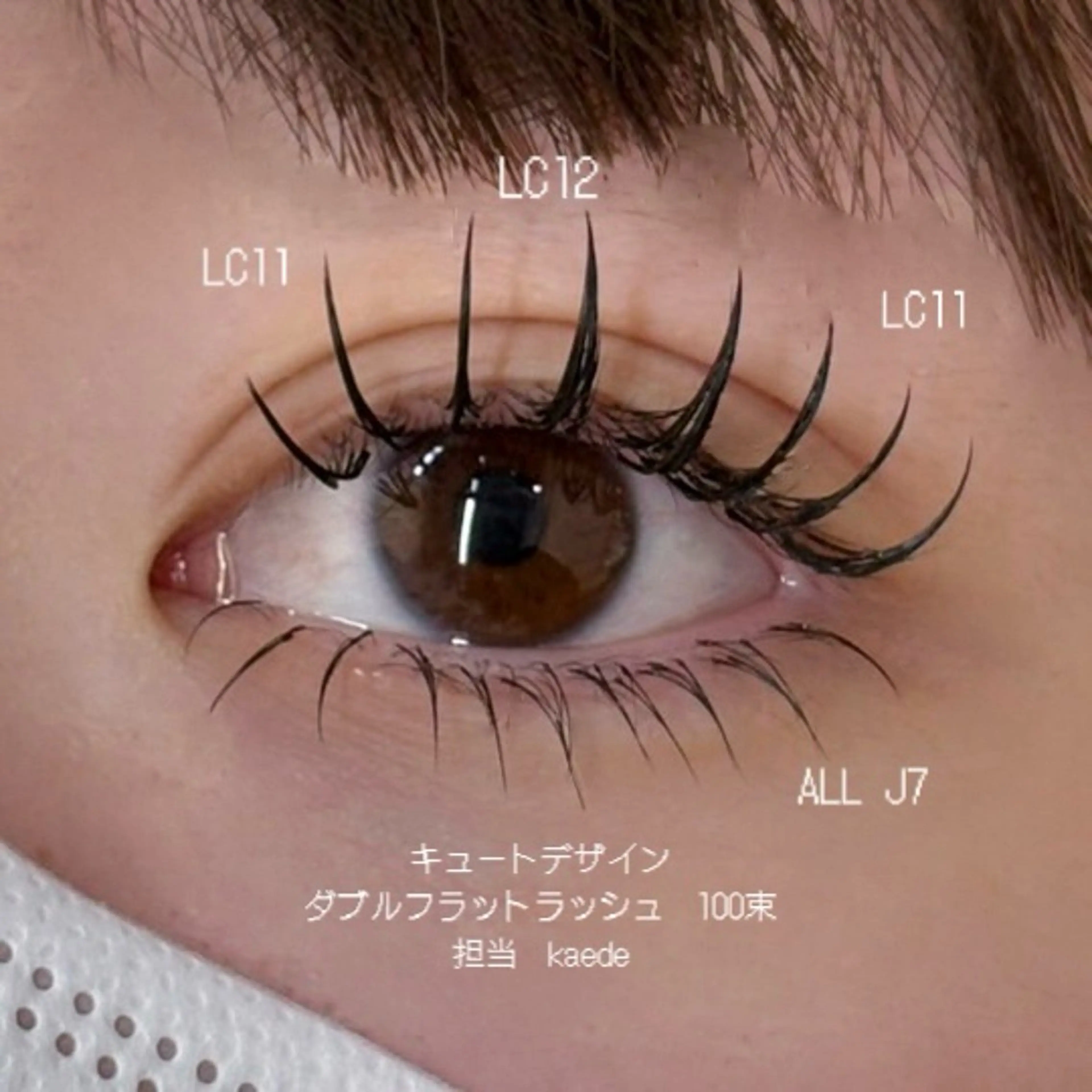 ダブルフラットラッシュ80束/160本✨の写真