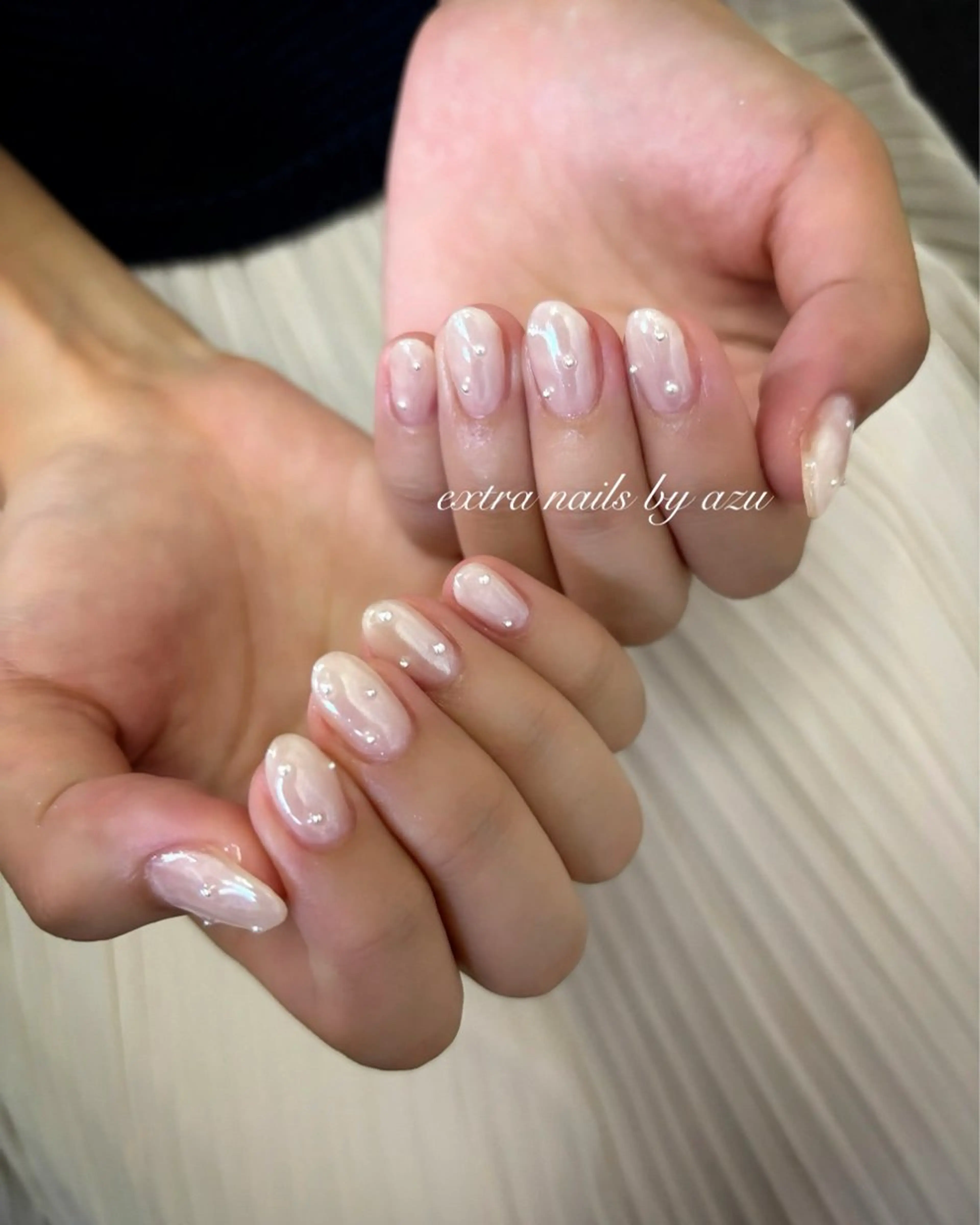 ネイル アートネイル ワンカラーネイル extranails ／lemellaのネイルデザイン