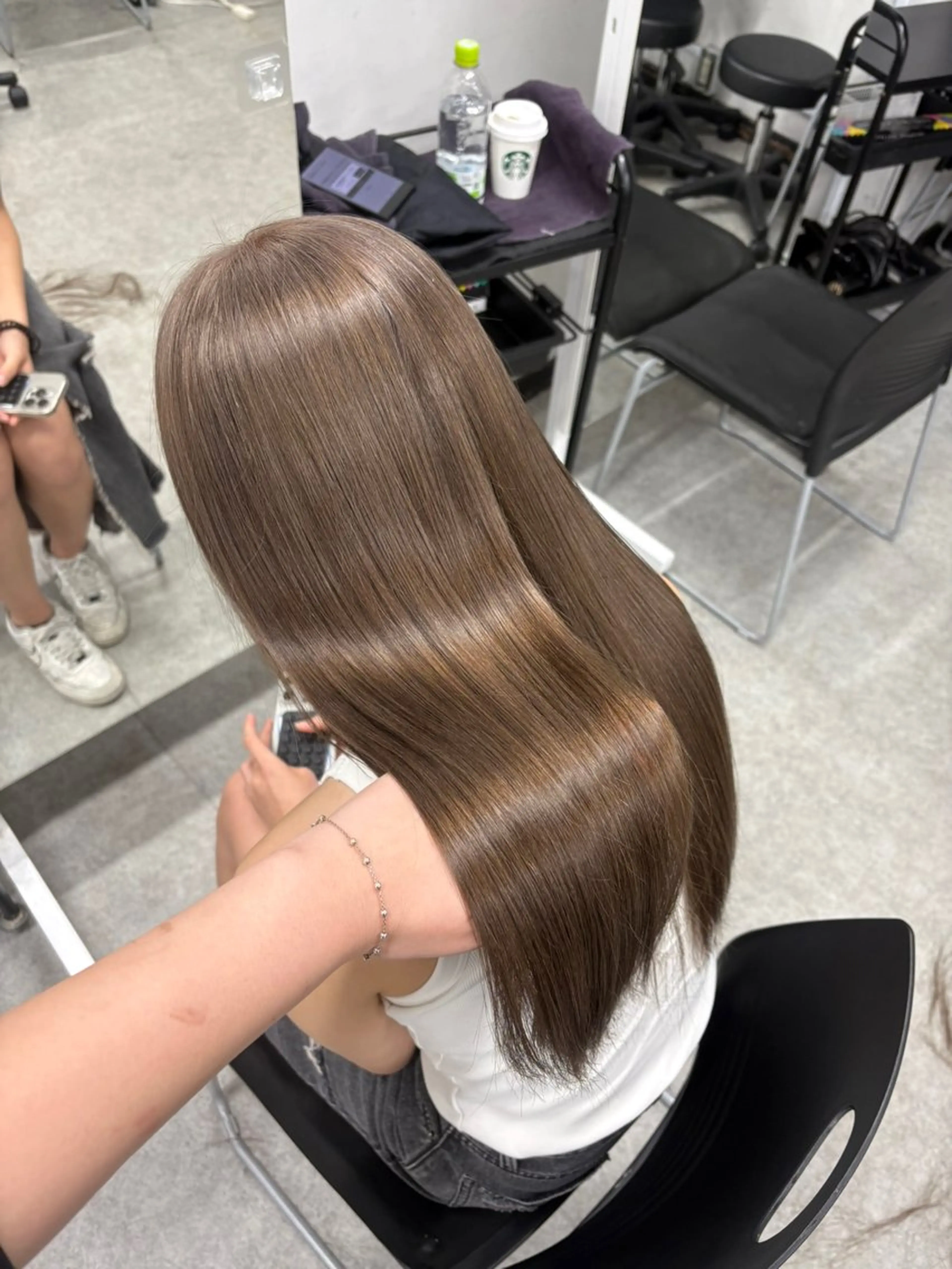 ロング カラー ヘアカラー 韓国ヘア×透明感 🪞横浜/MIU🪞のヘアスタイル