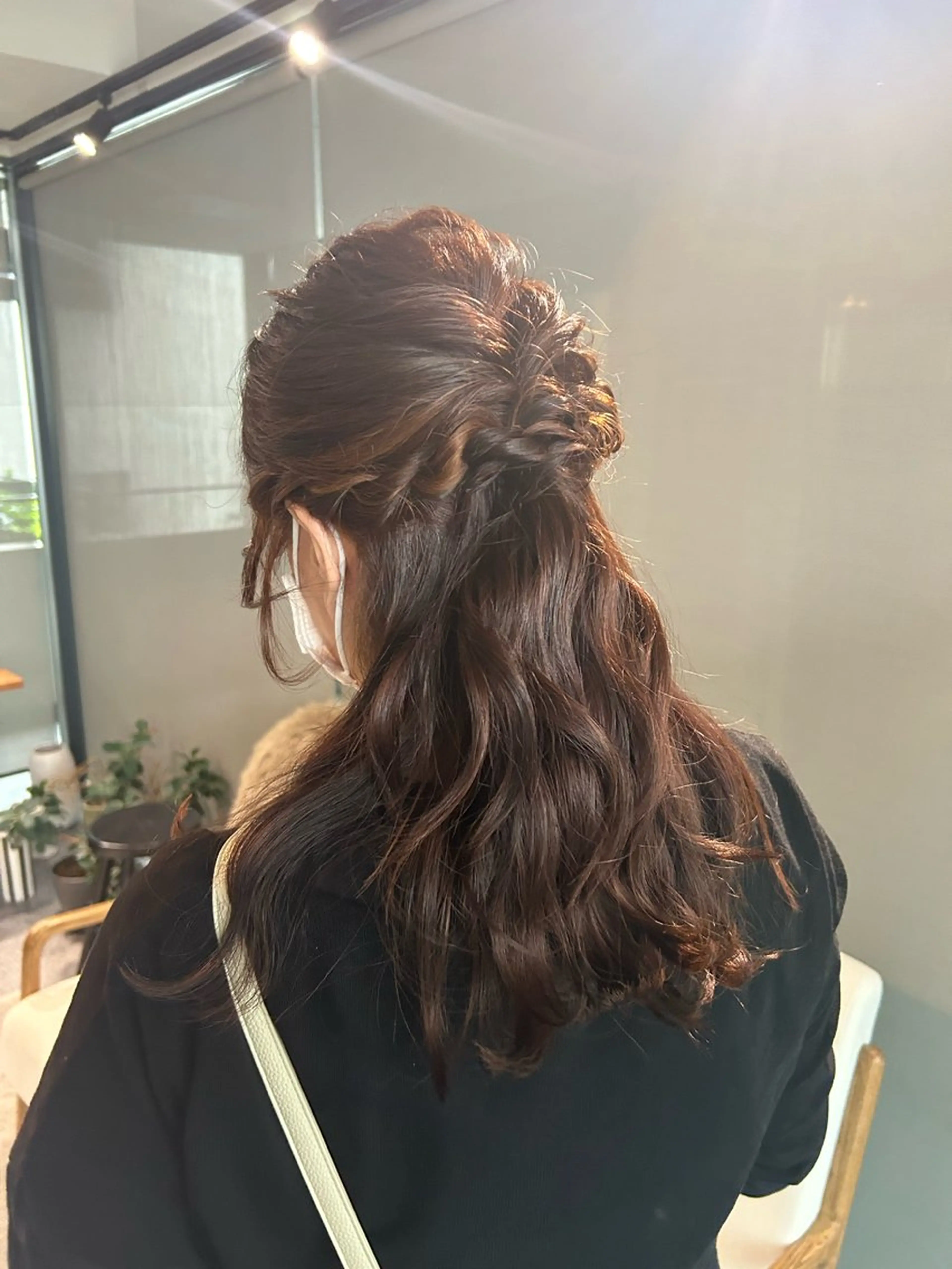 ヘアアレンジ 🌟デザインカラー 久保悠那のヘアスタイル