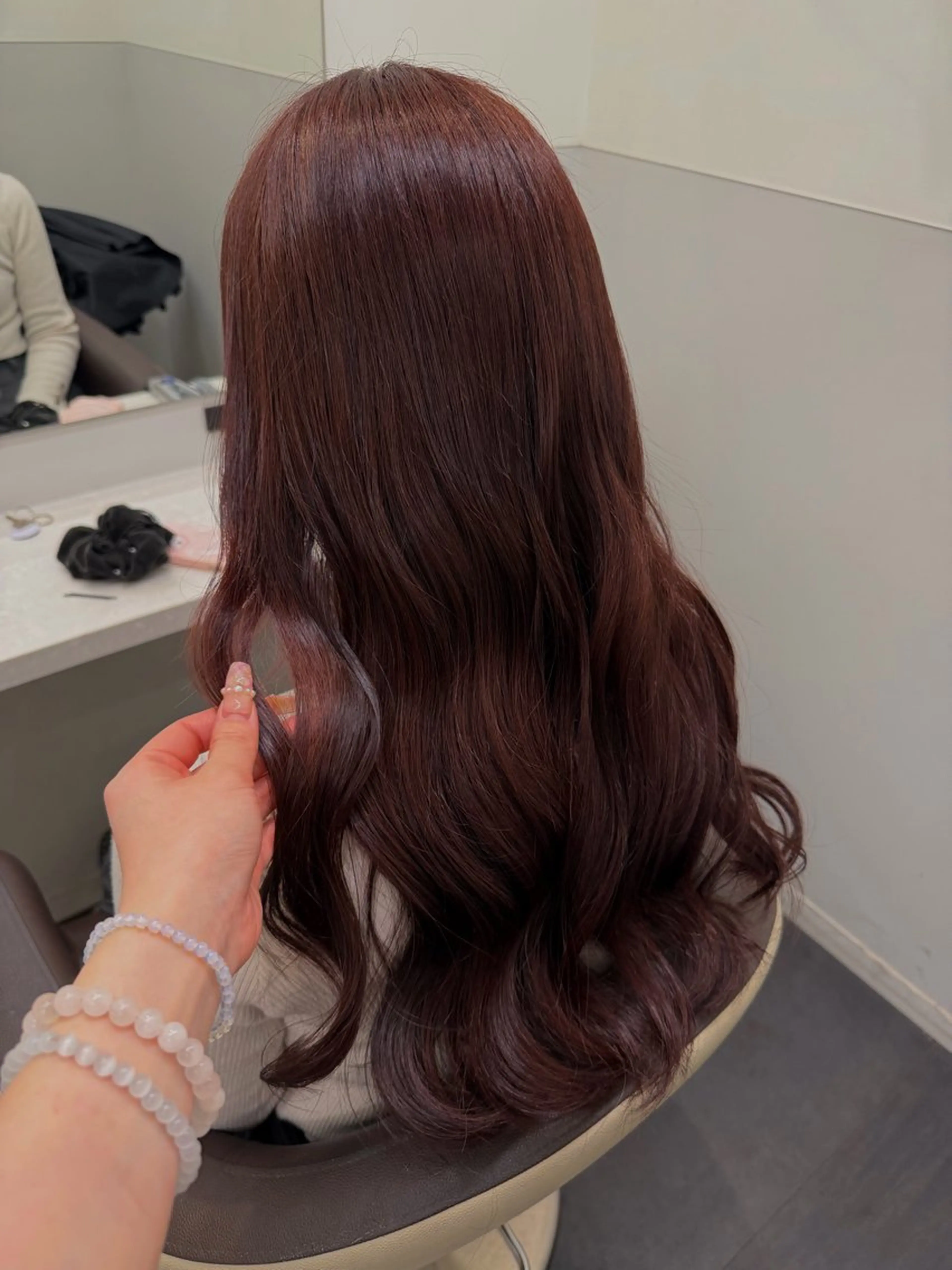 ロング カラー ヘアカラー トリートメント 🍬カラー特化🍬 Kirari🪄のヘアスタイル