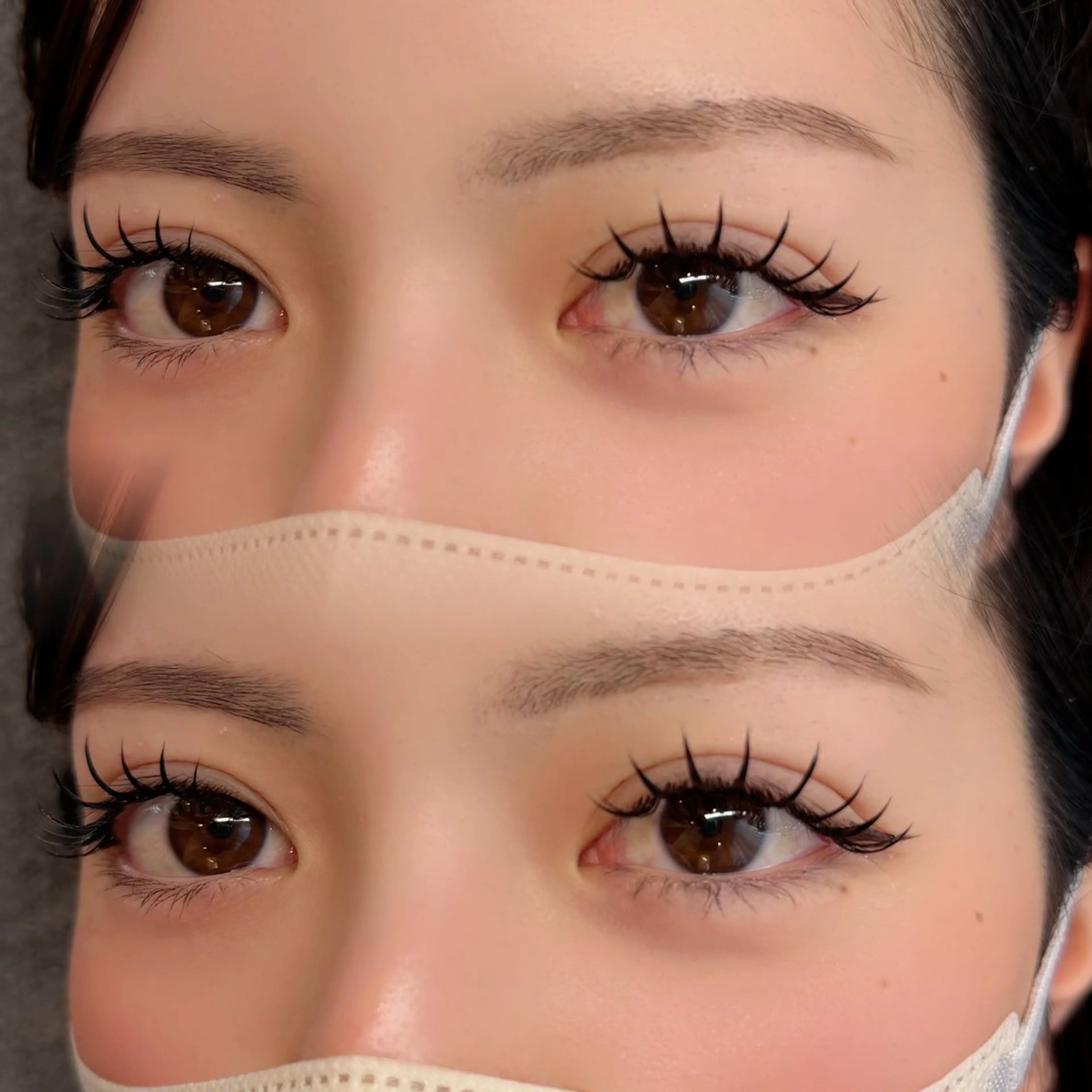 人気No.3《マツエク》ダブルフラットラッシュ120束(オフ込み) ￥8040→¥7040の写真