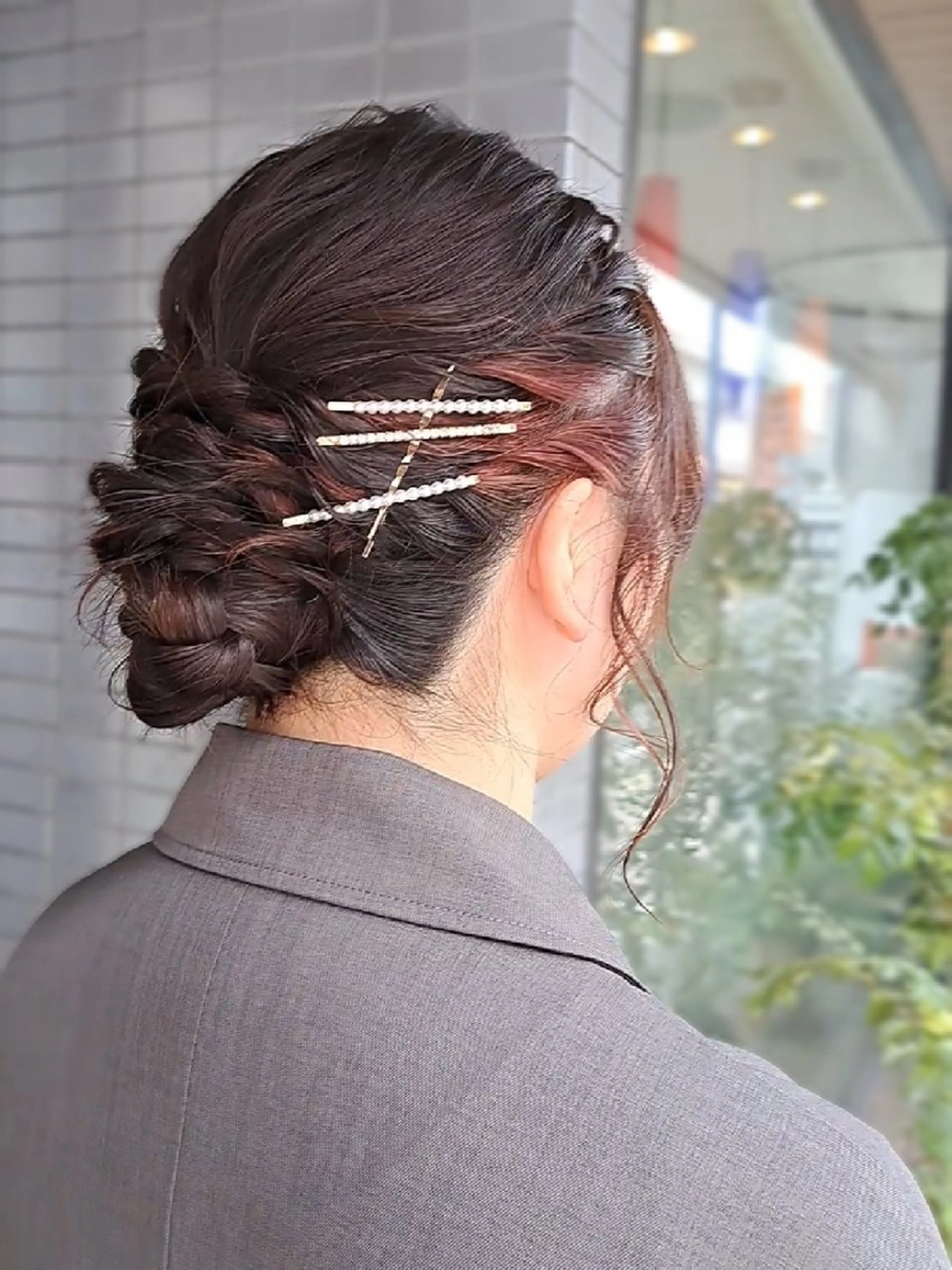 ヘアアレンジ ロング 💜𝑳𝑼𝑵𝑨 🌻母良田愛美🌻のヘアスタイル