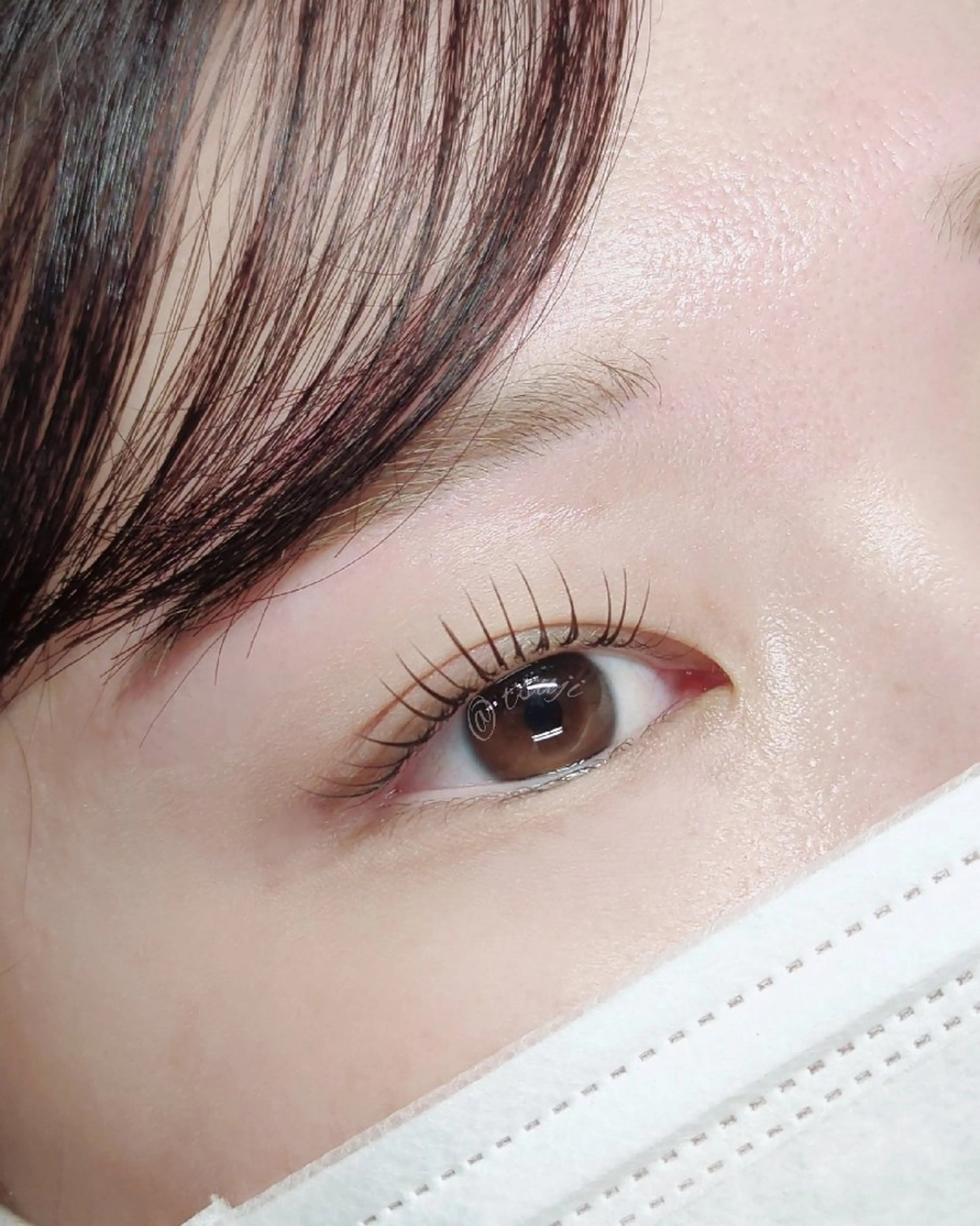 🪽ナチュラル♪エクステパーマフラットラッシュ100本🫧の写真