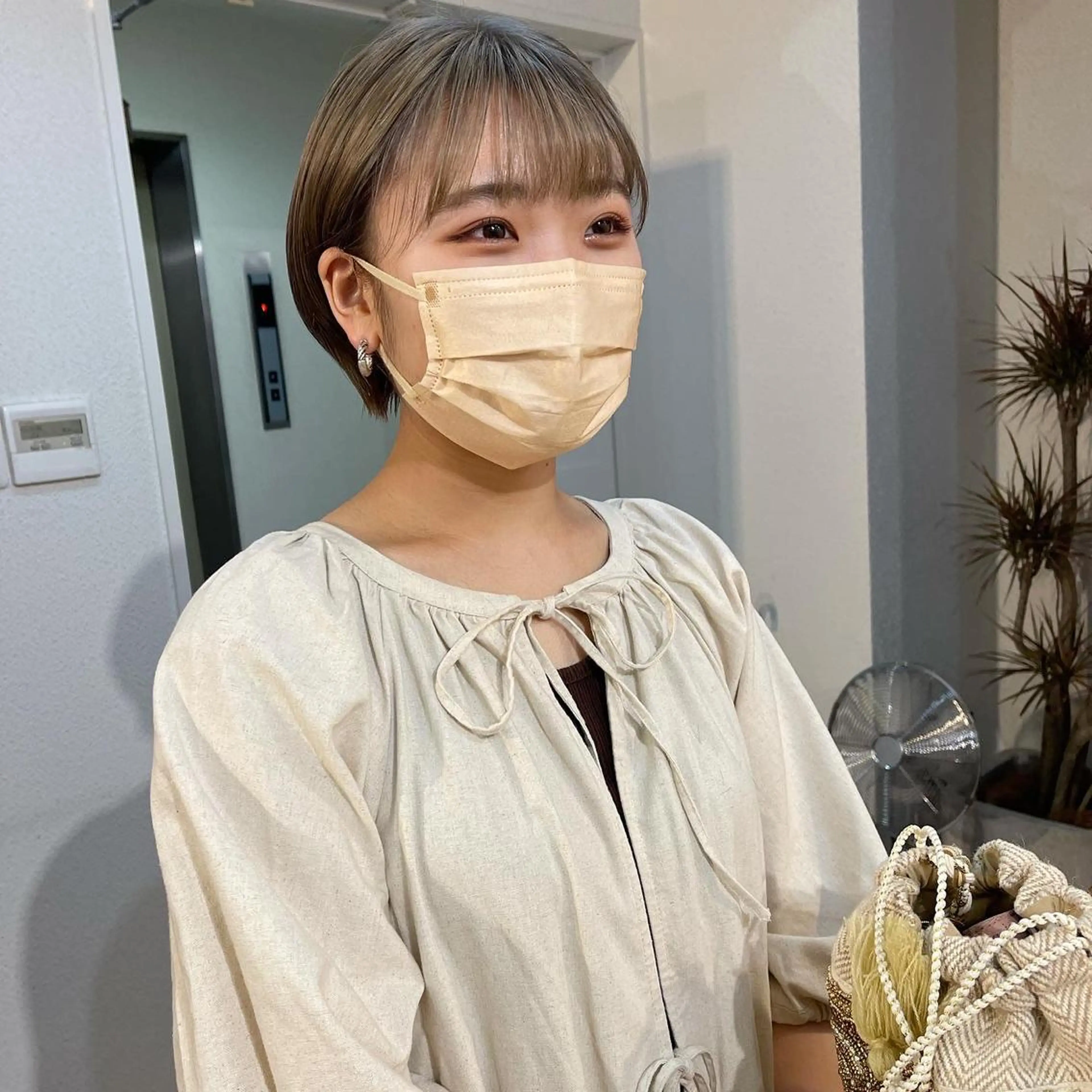 ショート カラー a rikaのヘアスタイル