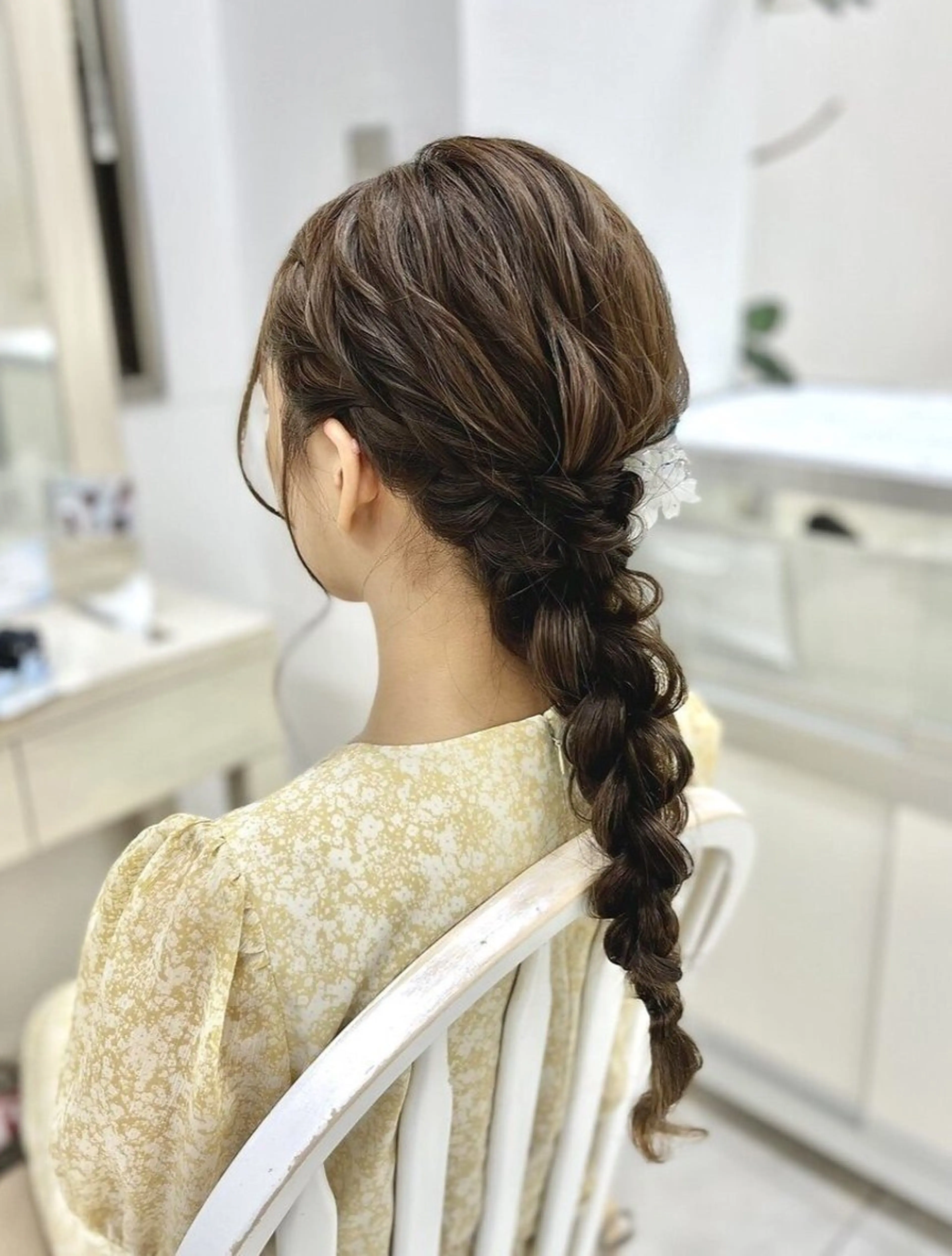 ヘアアレンジ 似合わせヘアメイク 💐オダギリチアキのヘアスタイル