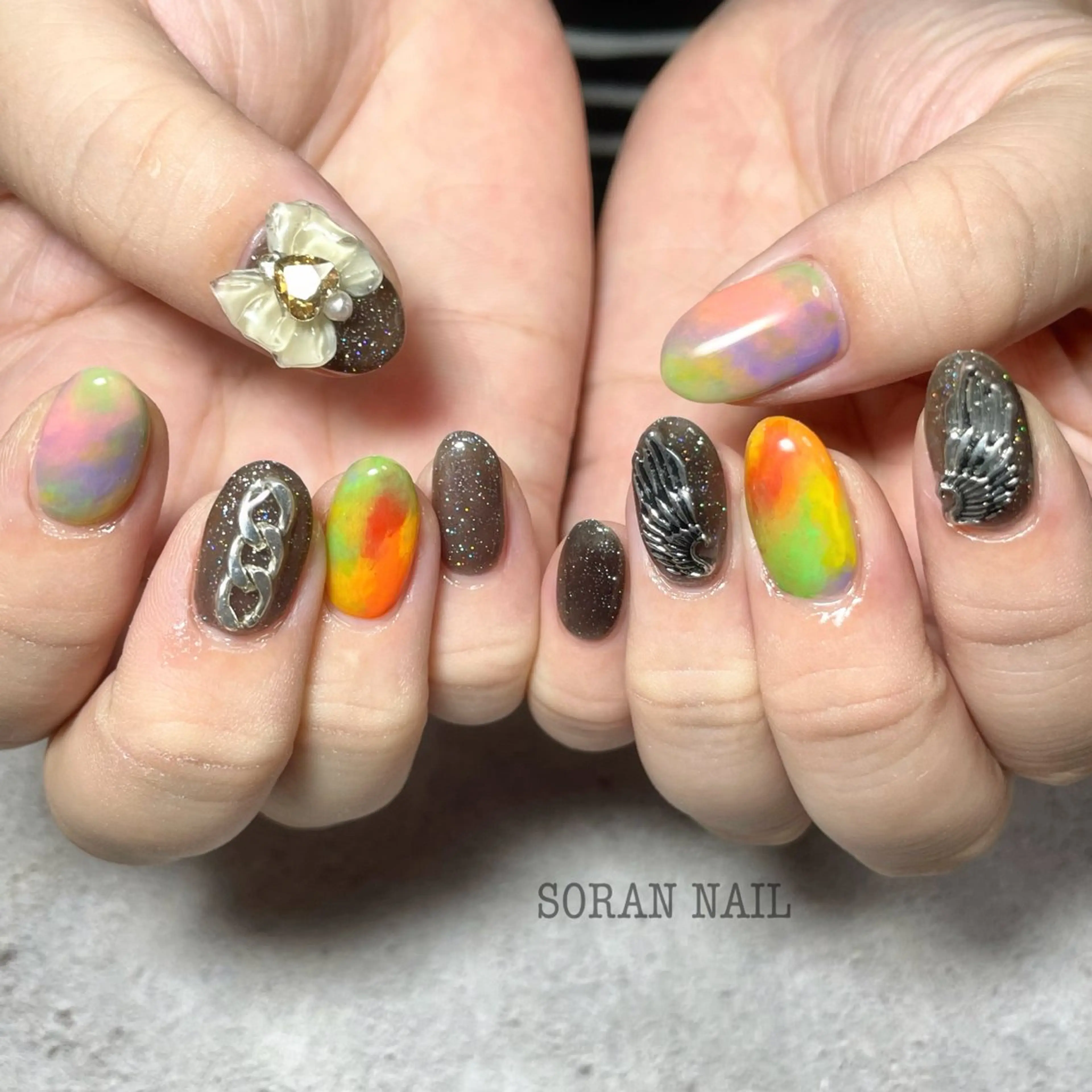 ネイル ハンドネイル soran nailのネイルデザイン