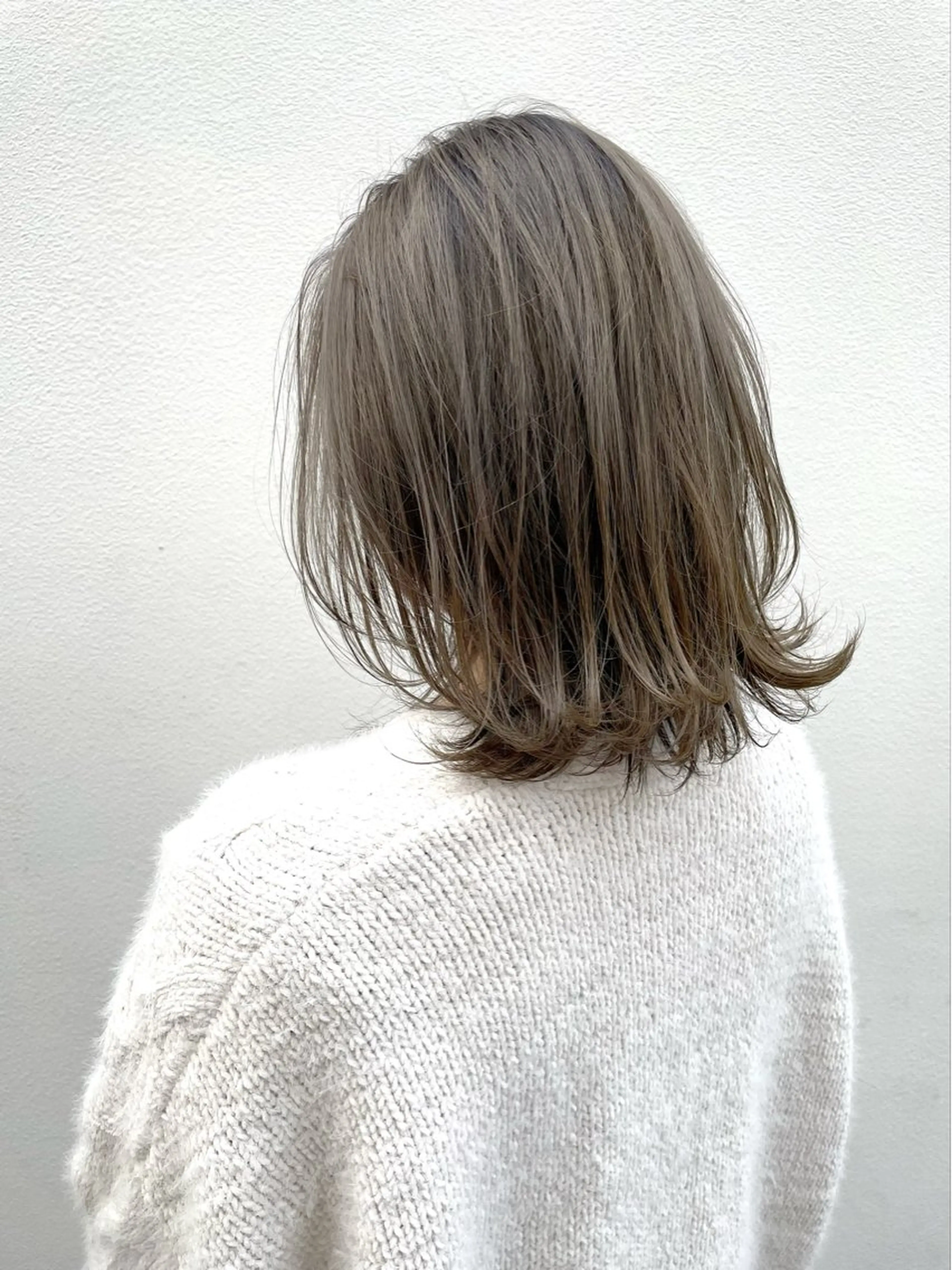 ブリーチなしで透明感🌈【似合せカット+ブリーチなしダブルカラー+トリートメント】オリーブ/ワインレッド/ボルドー/暖色の写真